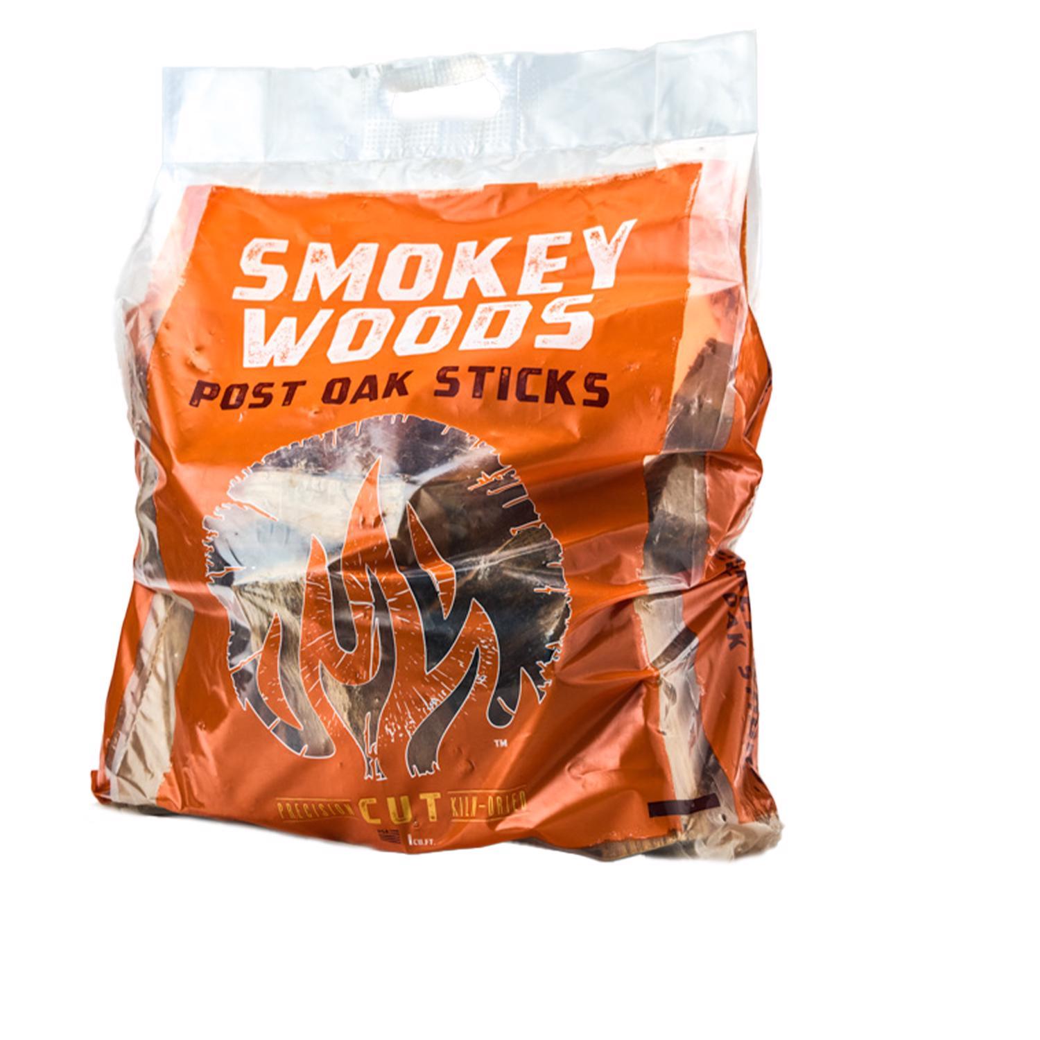 Smokey Woods All Natural Post Oak Cooking Logs 1 cu ft