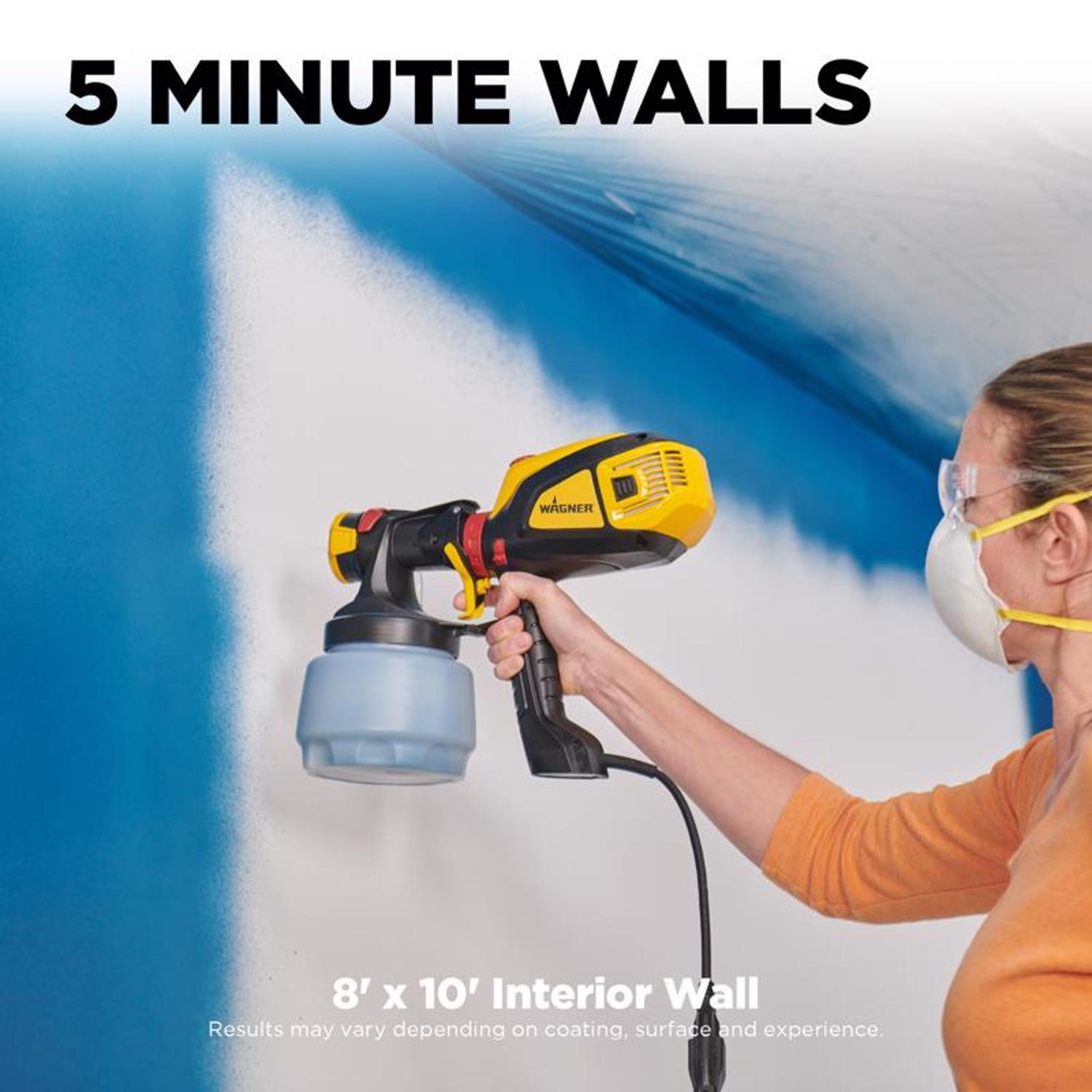 Wagner Flexio 595 6 psi Metal HVLP Paint Sprayer