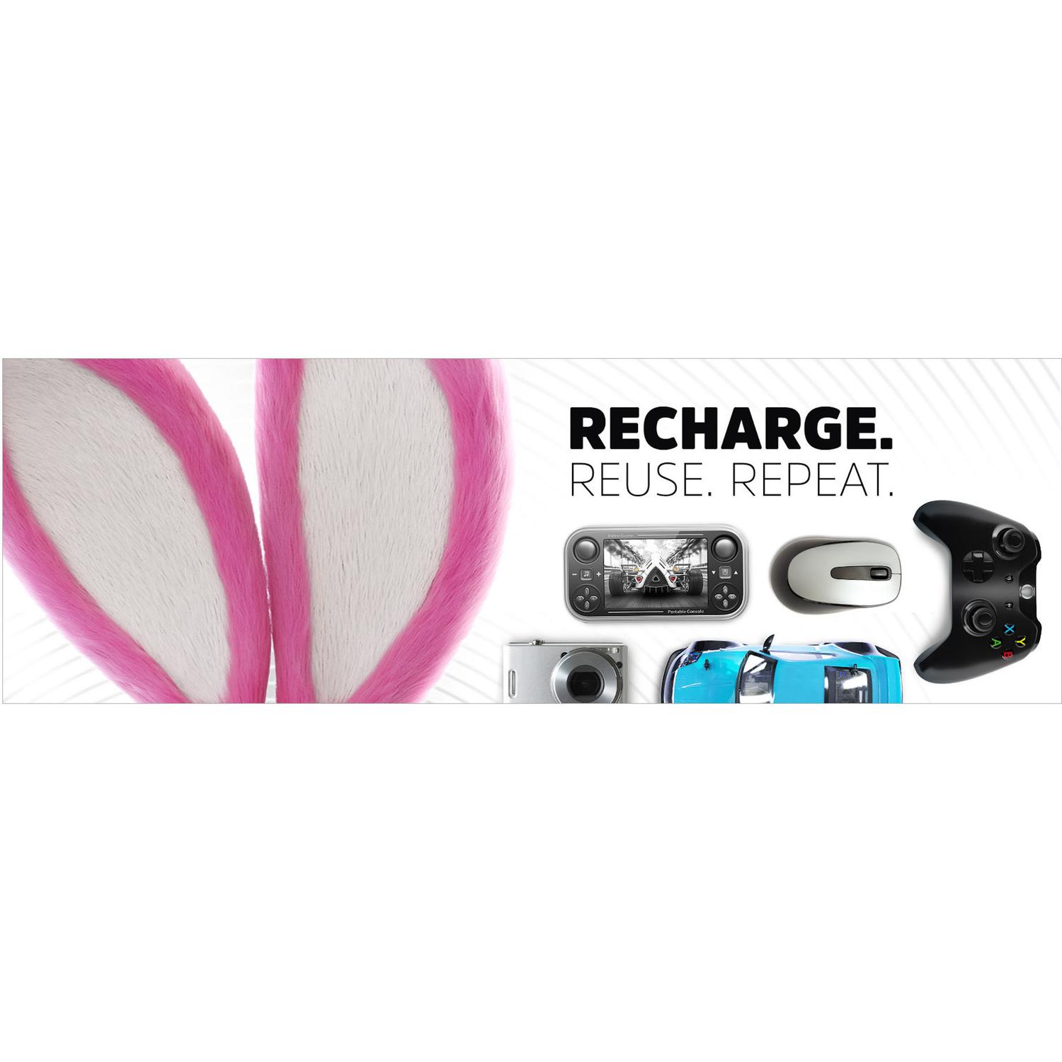 Energizer Recharge NiMH D 1.2 V 2500 mAh Rechargeable Battery NH50BP-2R2 2 pk