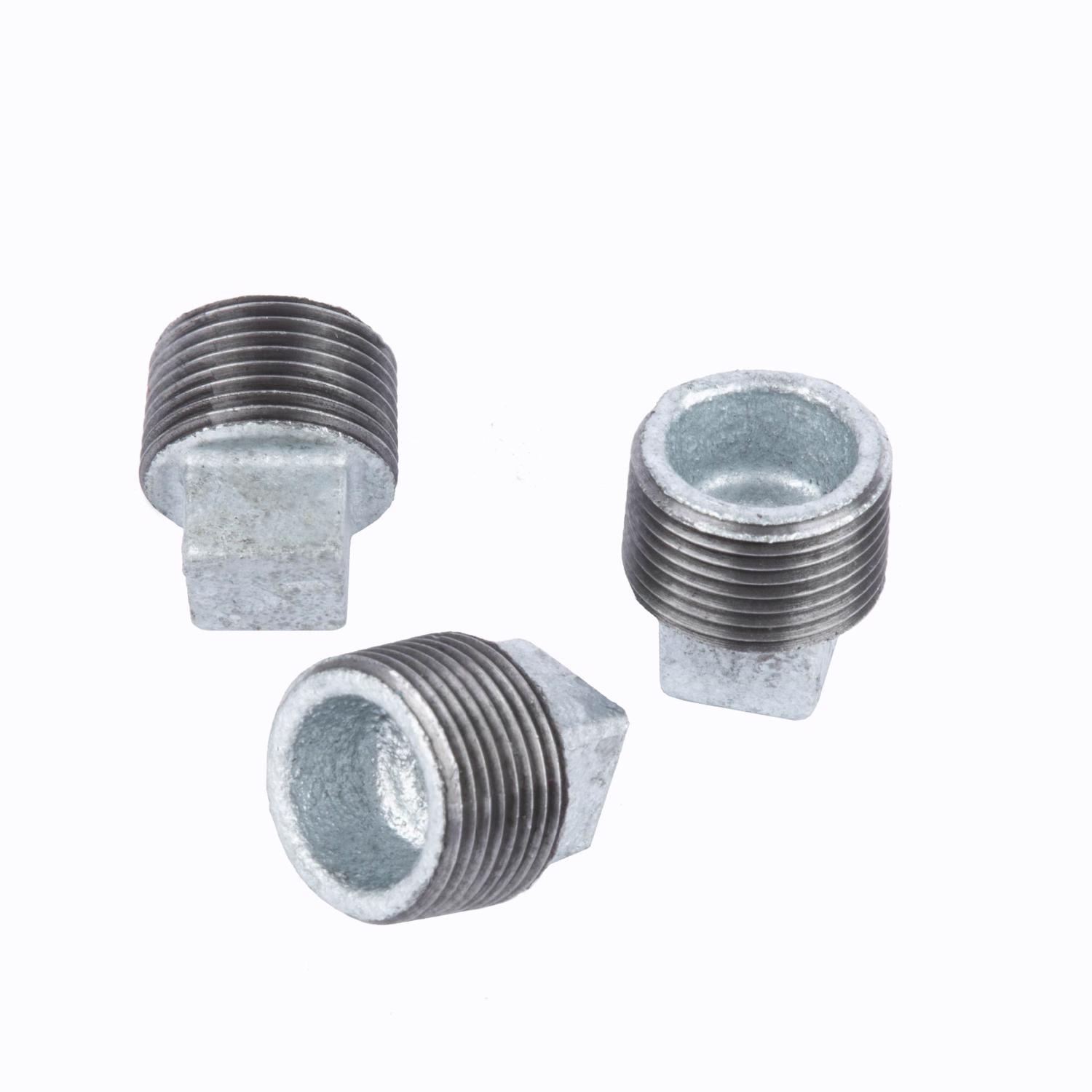 STZ Industries 1-1/2 in. MIP each Galvanized Malleable Iron Plug