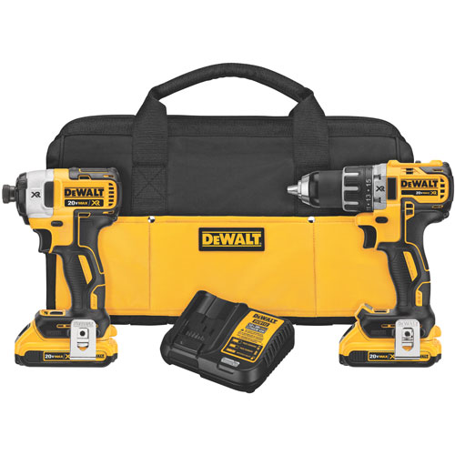 20V MAX* XR Lithium Ion Brushless Compact Drill / Driver & Impact Driver Combo Kit