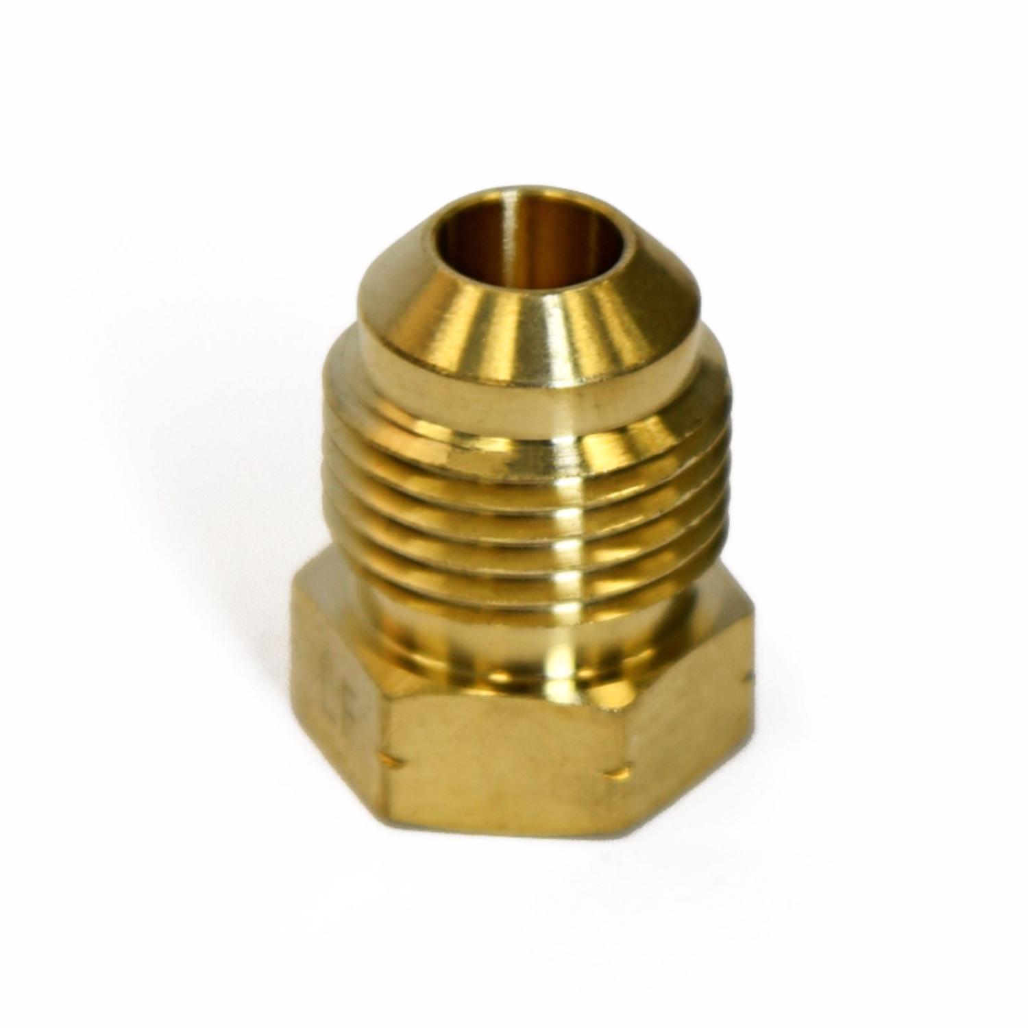 ATC 3/8 in. Flare Brass Hex Plug