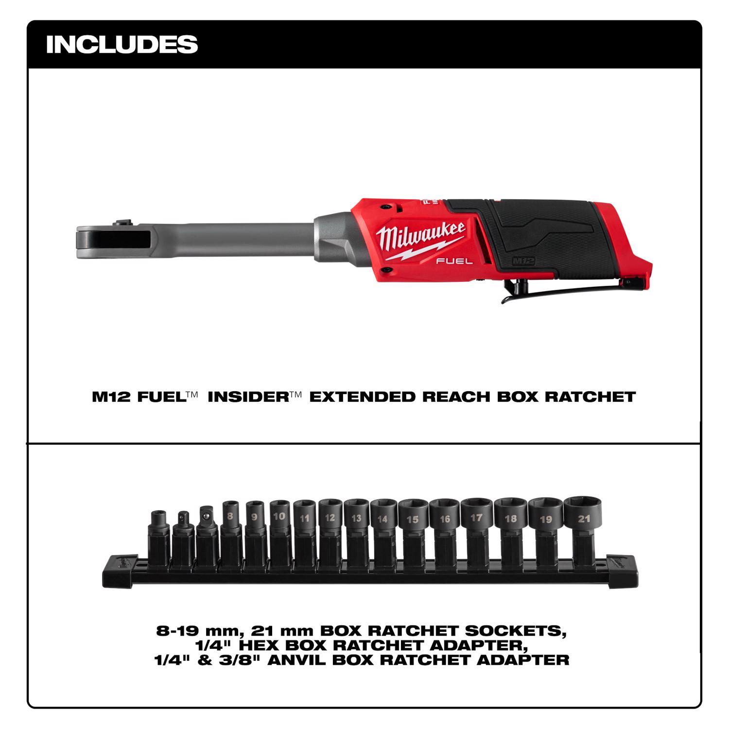 Milwaukee 1/4 in. drive High Speed Ratchet