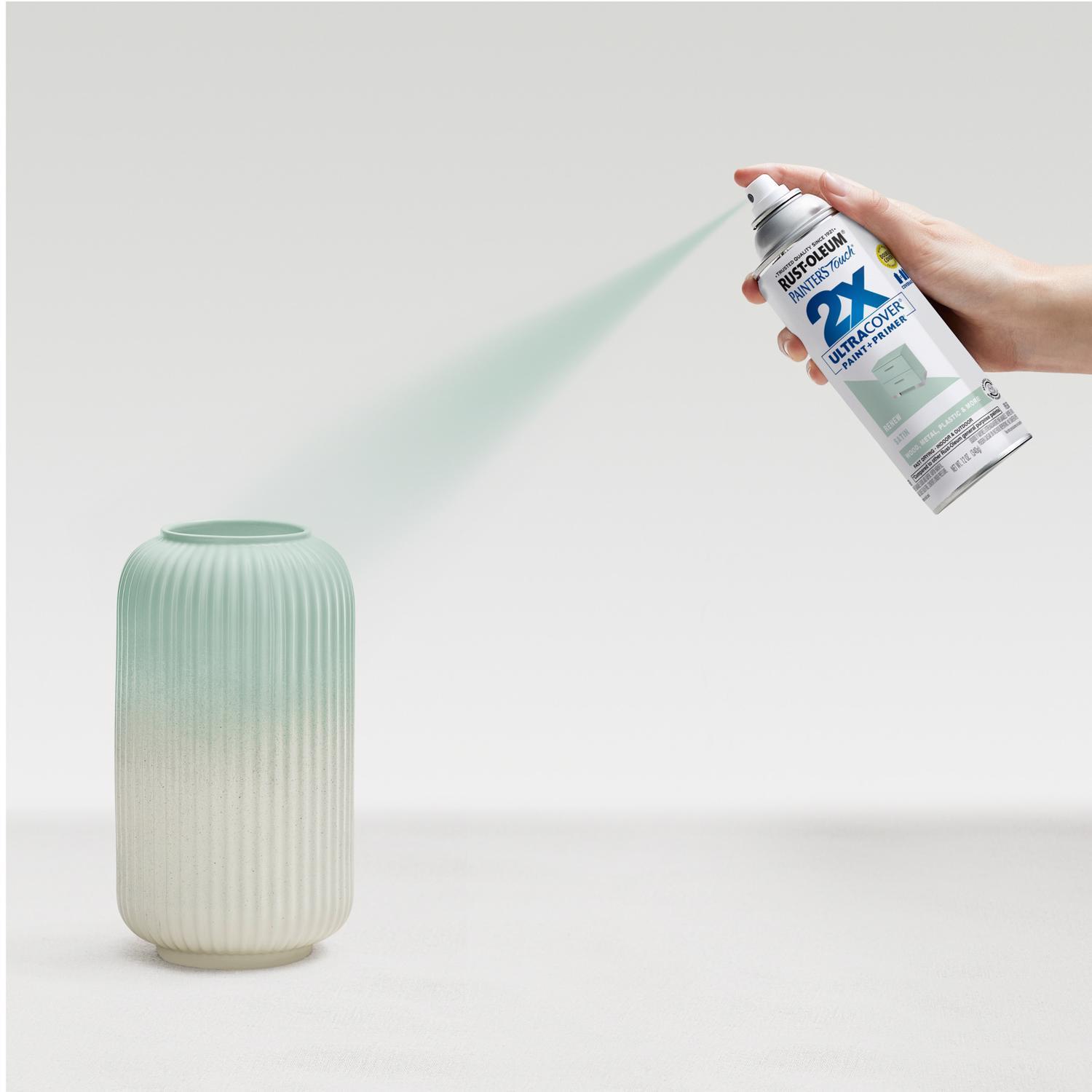 Rust-Oleum Painter's Touch 2X Ultra Cover Satin Renew Paint+Primer Spray Paint 12 oz.