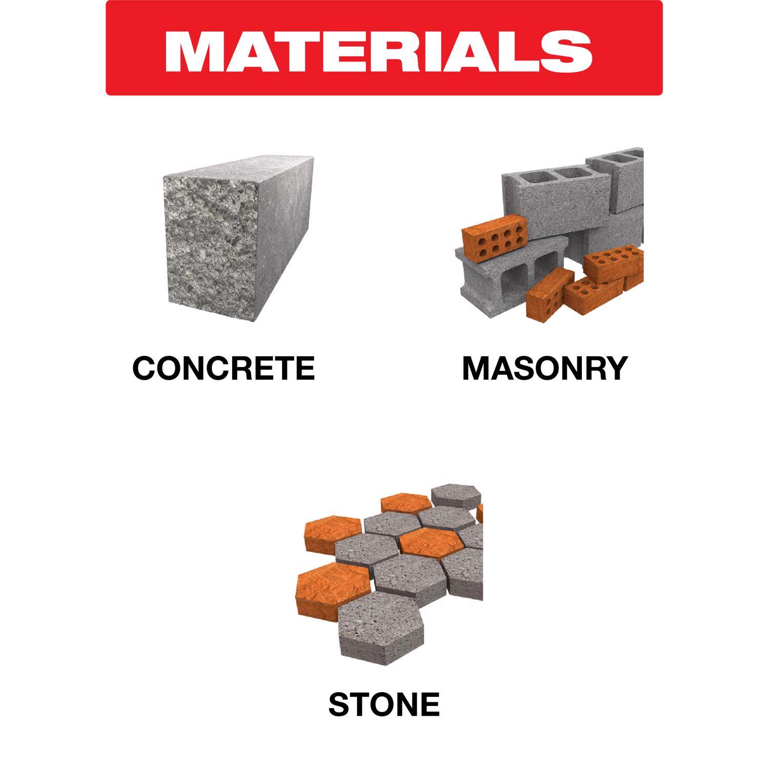 Diablo SPEEDemon 1/8 in. X 3 in. L Carbide Tipped Red Granite Hammer Drill Bit Hex Shank 1 pk
