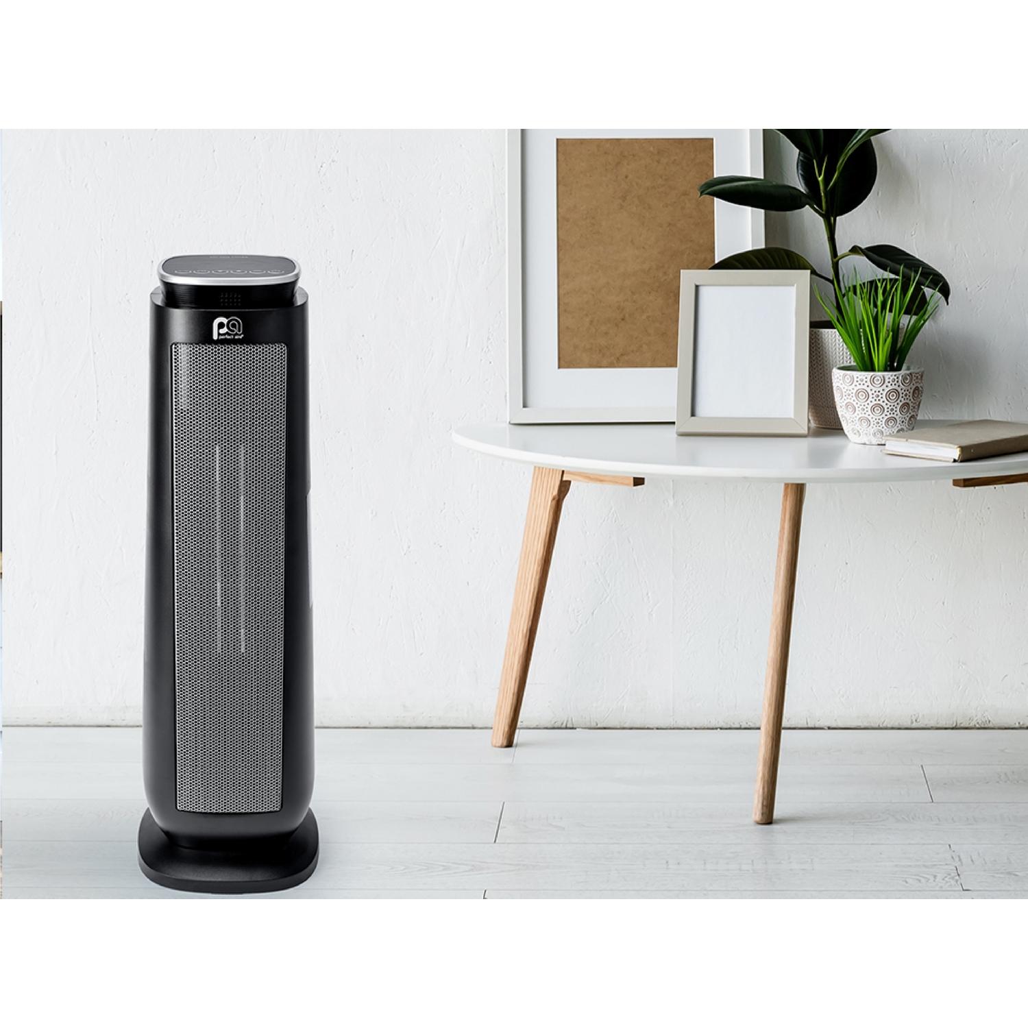 Perfect Aire 128 sq ft Electric Ceramic Tower Space Heater 5120 BTU