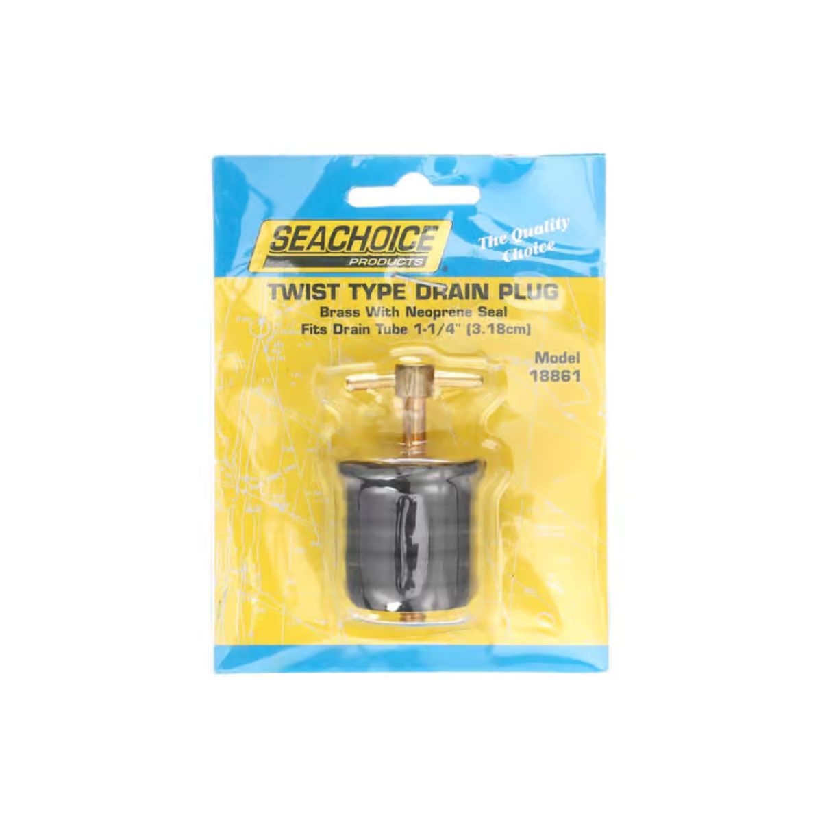 Seachoice Brass Drain Plug 1 Pack