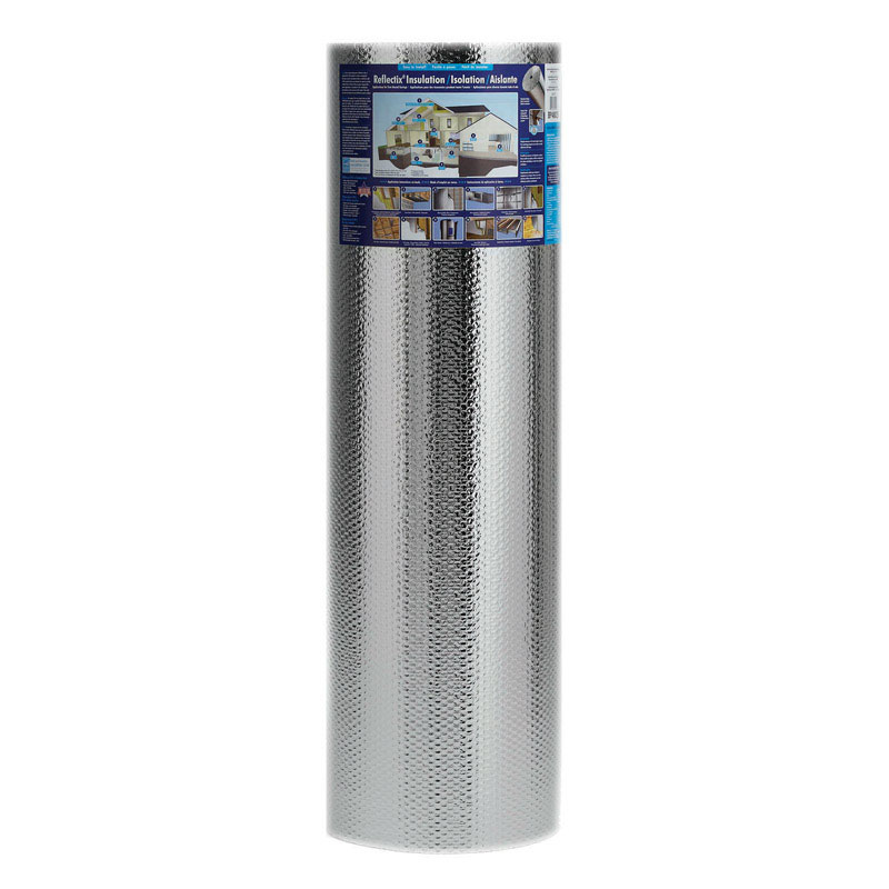 Reflectix Reflective Insulation R-3.7 To R-21 48in. W x 50in. L Roll 200 Sq.' Energy Star