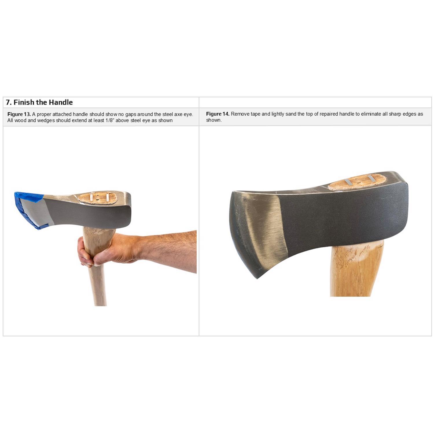 Truper 35 in. Wood Axe Replacement Handle