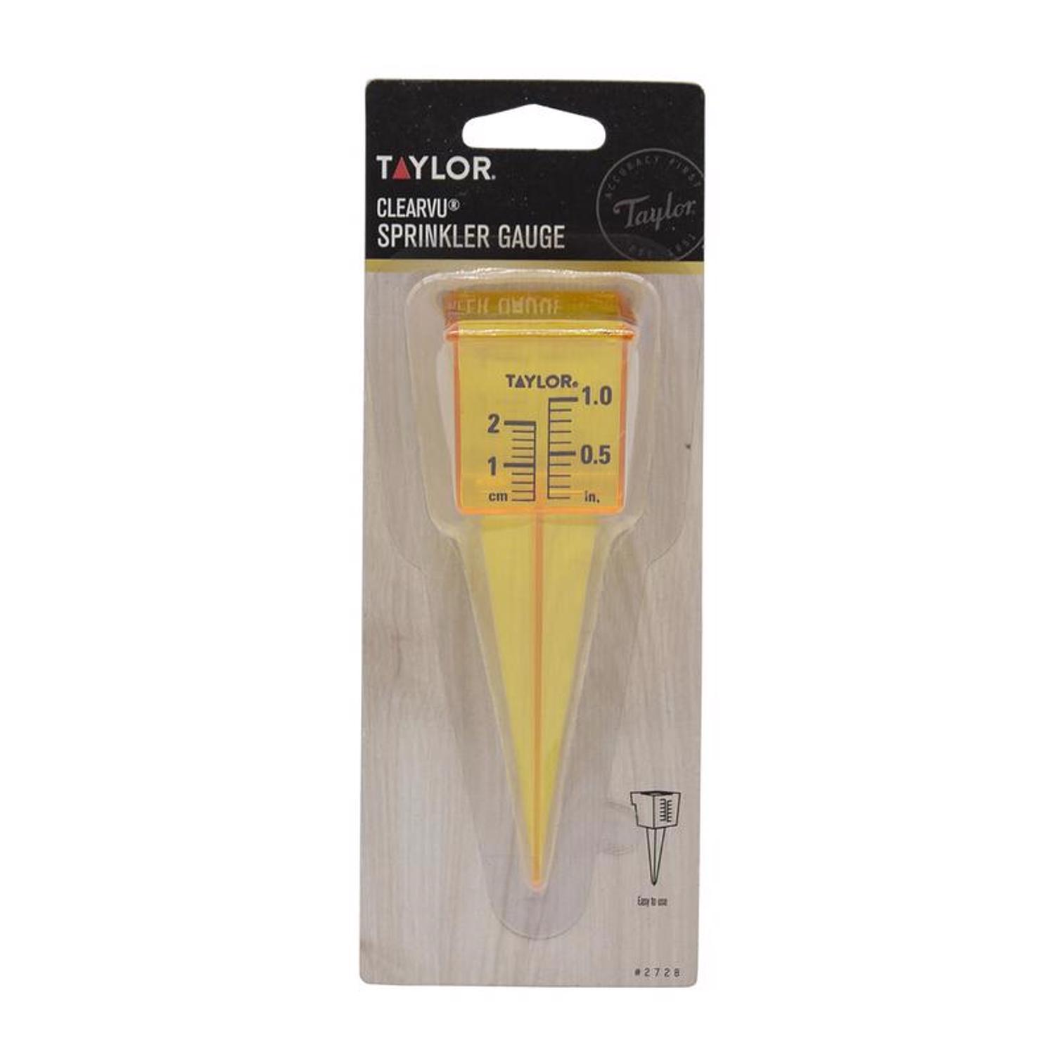 Taylor Rain Gauge/Sprinkler Stake 3 in. W X 5.31 in. L