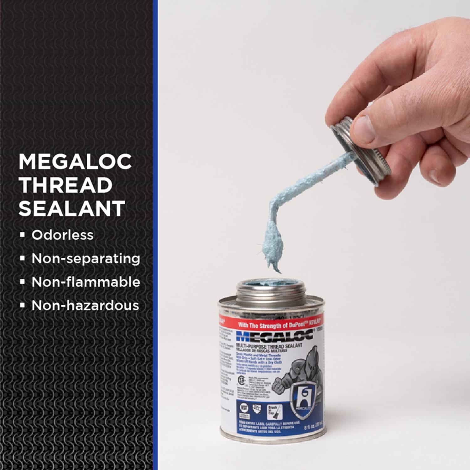 Hercules Megaloc Blue Thread Sealant 4 oz | Stine Home + Yard : The ...