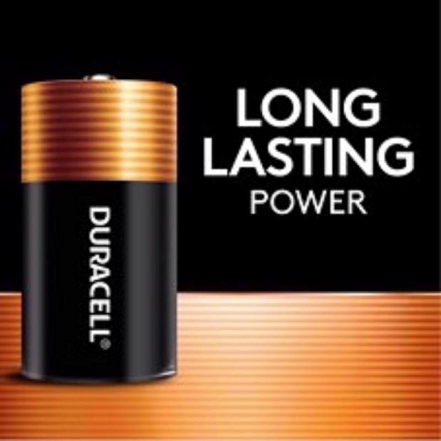 Duracell Coppertop D Alkaline Batteries 2 Pack Carded