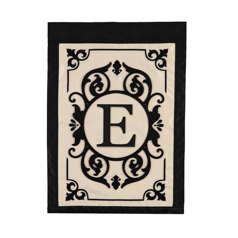 Monogram Garden Filigree Flag