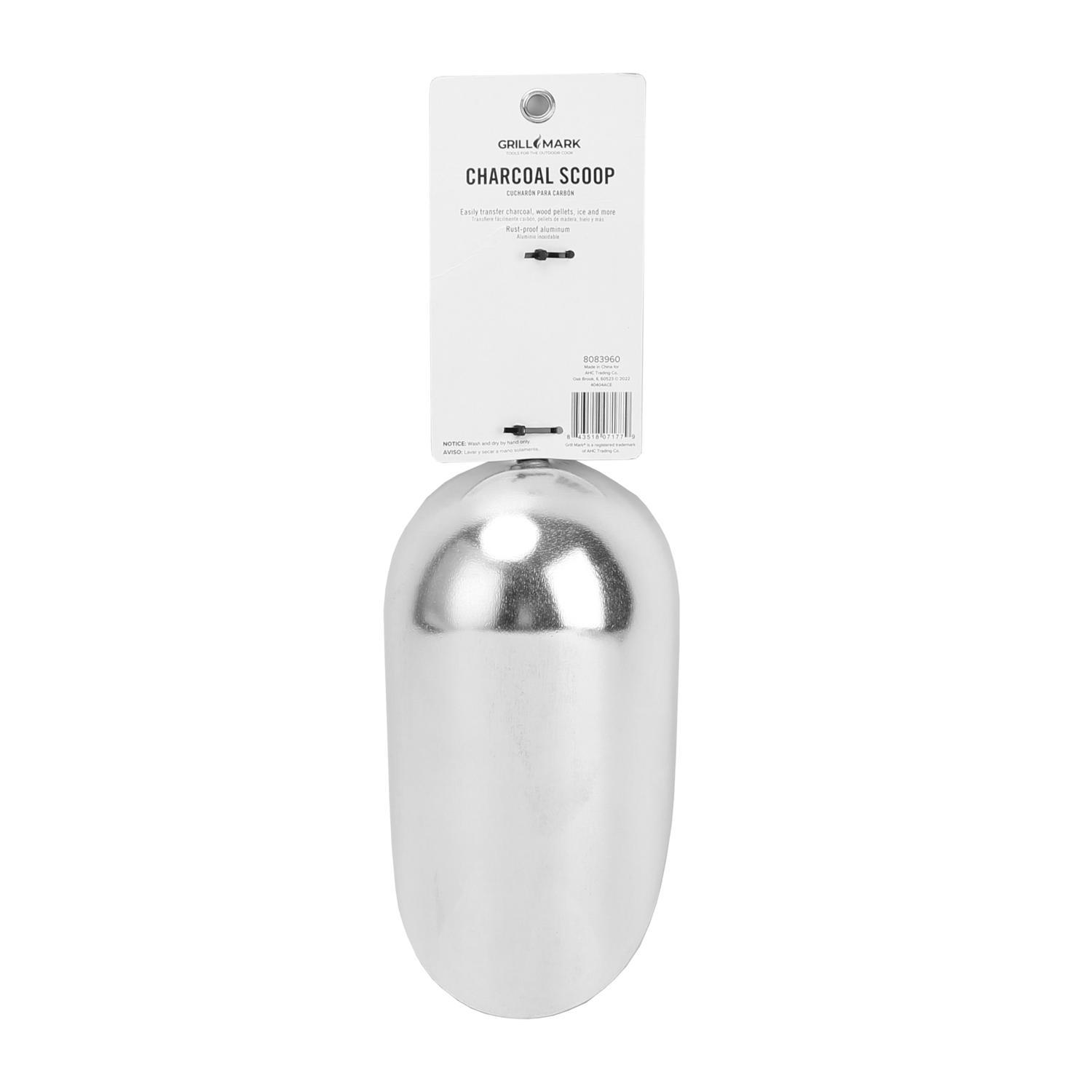 Grill Mark Aluminum Silver Charcoal/Pellet Scoop 1 pk