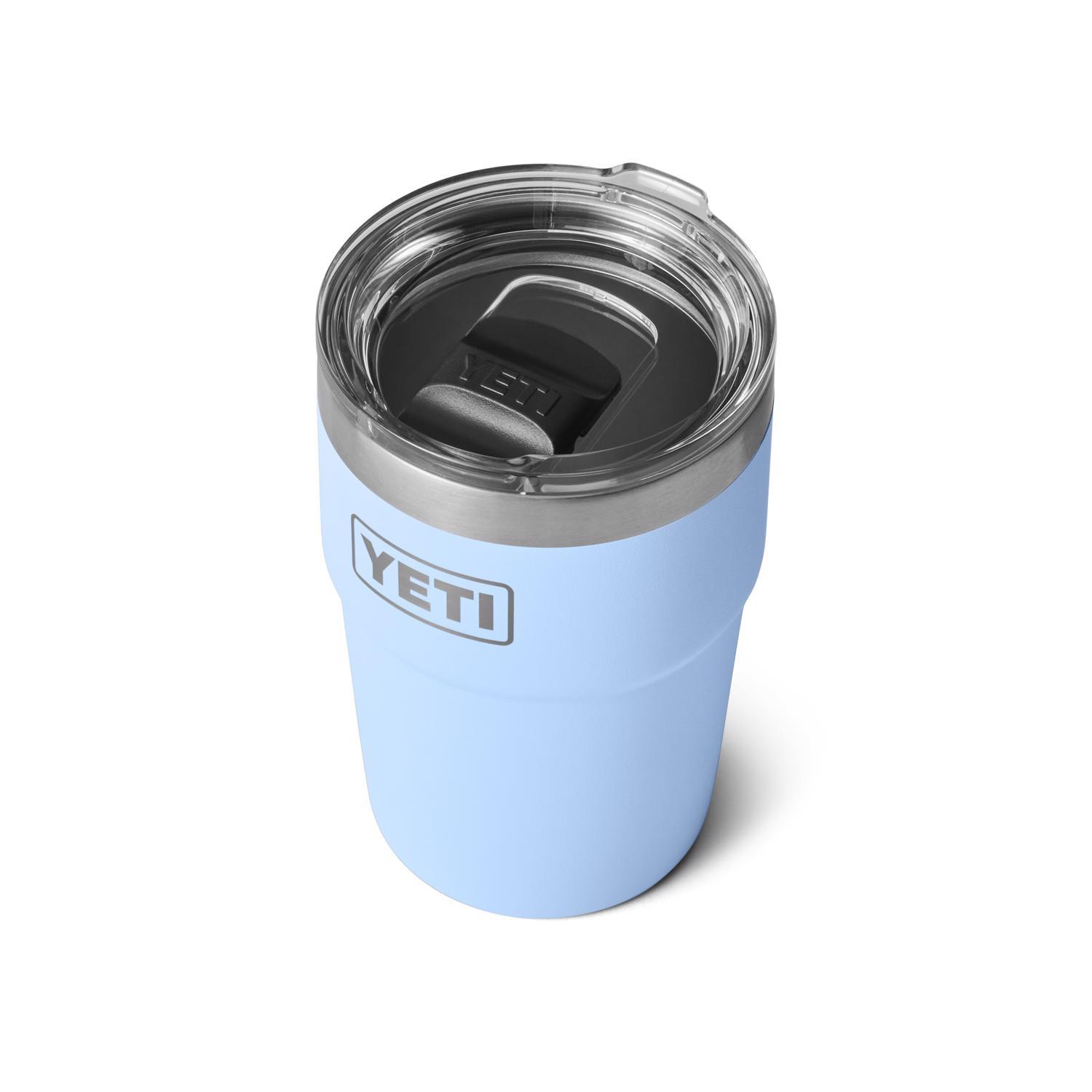 YETI Rambler 16 oz Big Sky Blue BPA Free Tumbler with MagSlider Lid