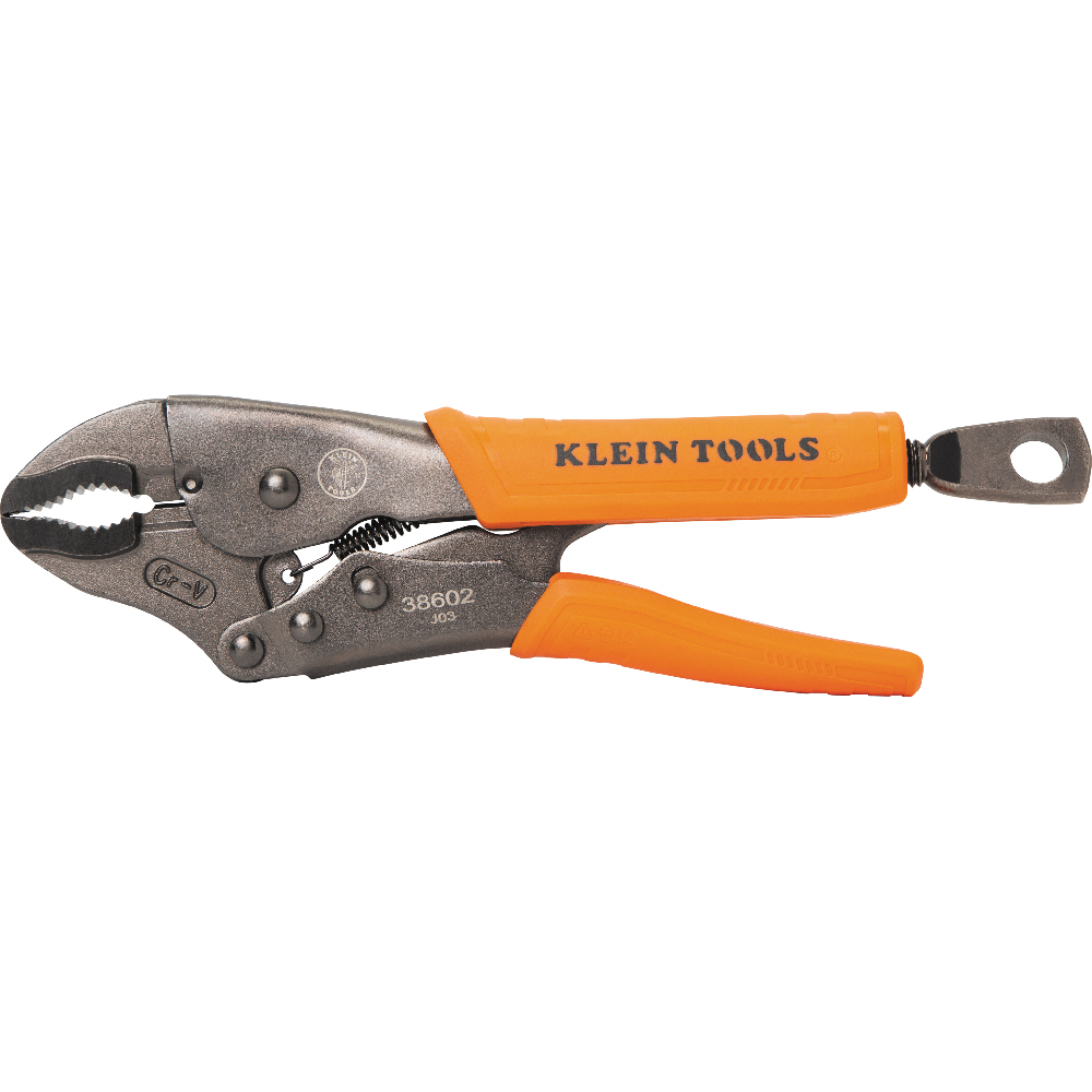 Klein Curved Jaw Locking Pliers, 10-in.