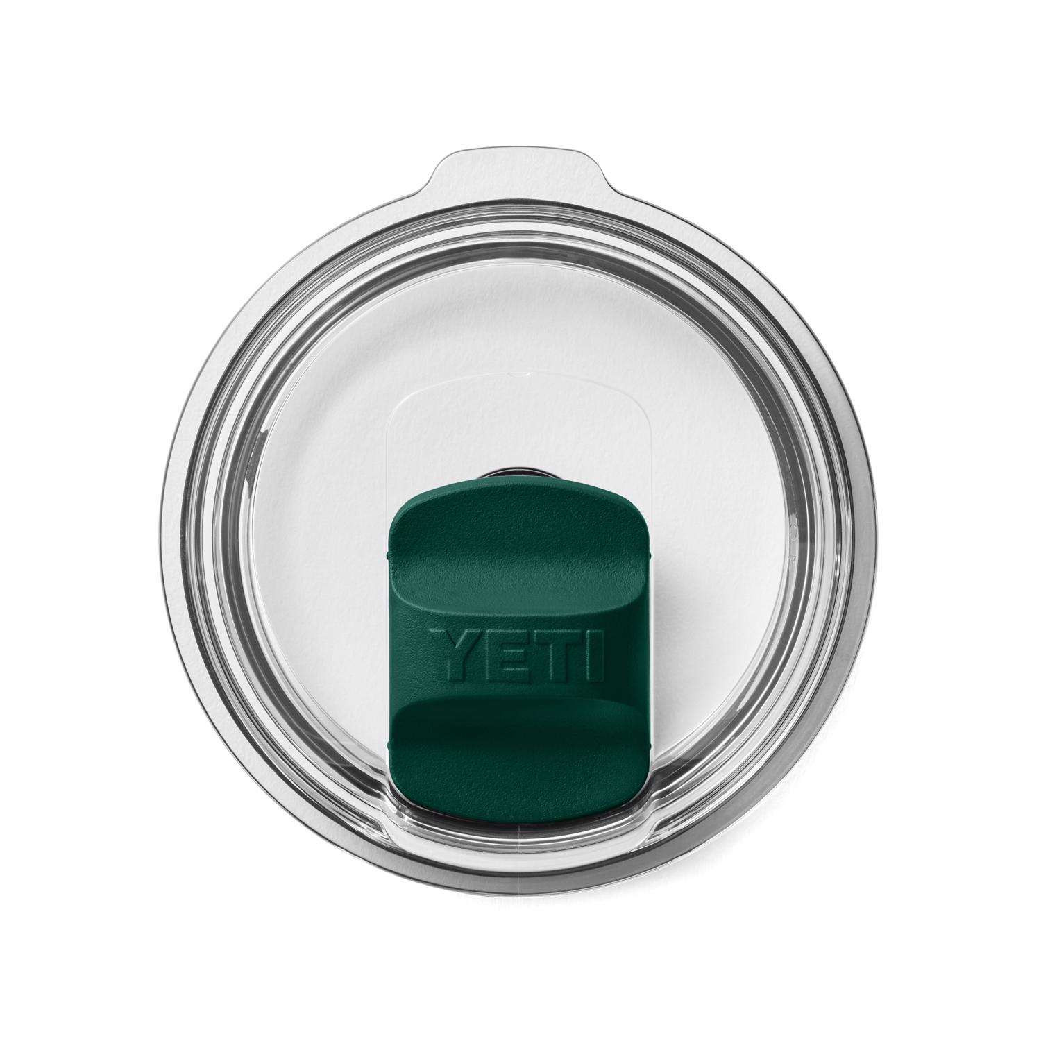 YETI Rambler 3 ct Black Forest Green BPA Free Replacement Lid Magnet Set