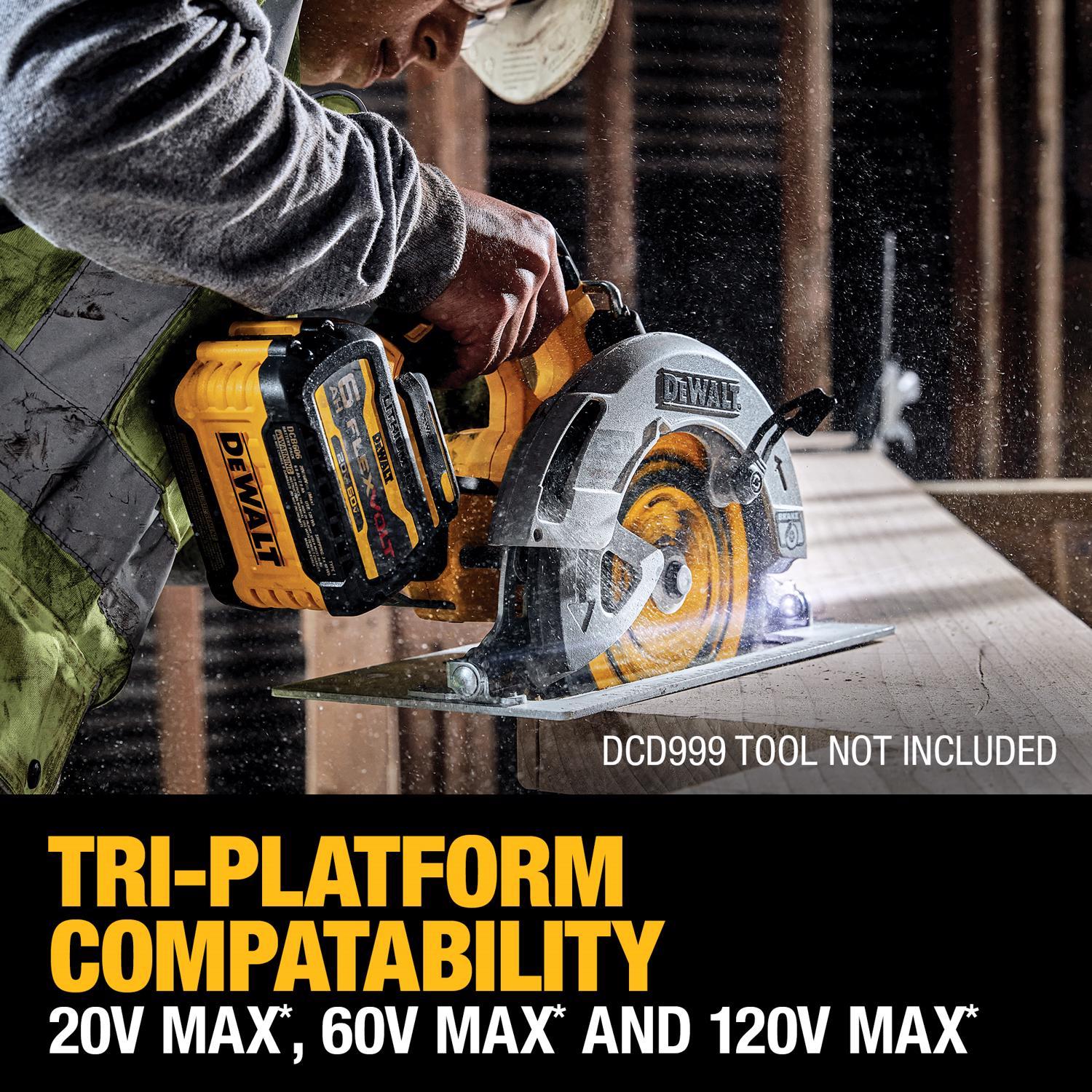 DeWalt 20V-60V MAX FLEXVOLT DCB606-2 6 Ah Lithium-Ion Battery Combo Pack 2 pc