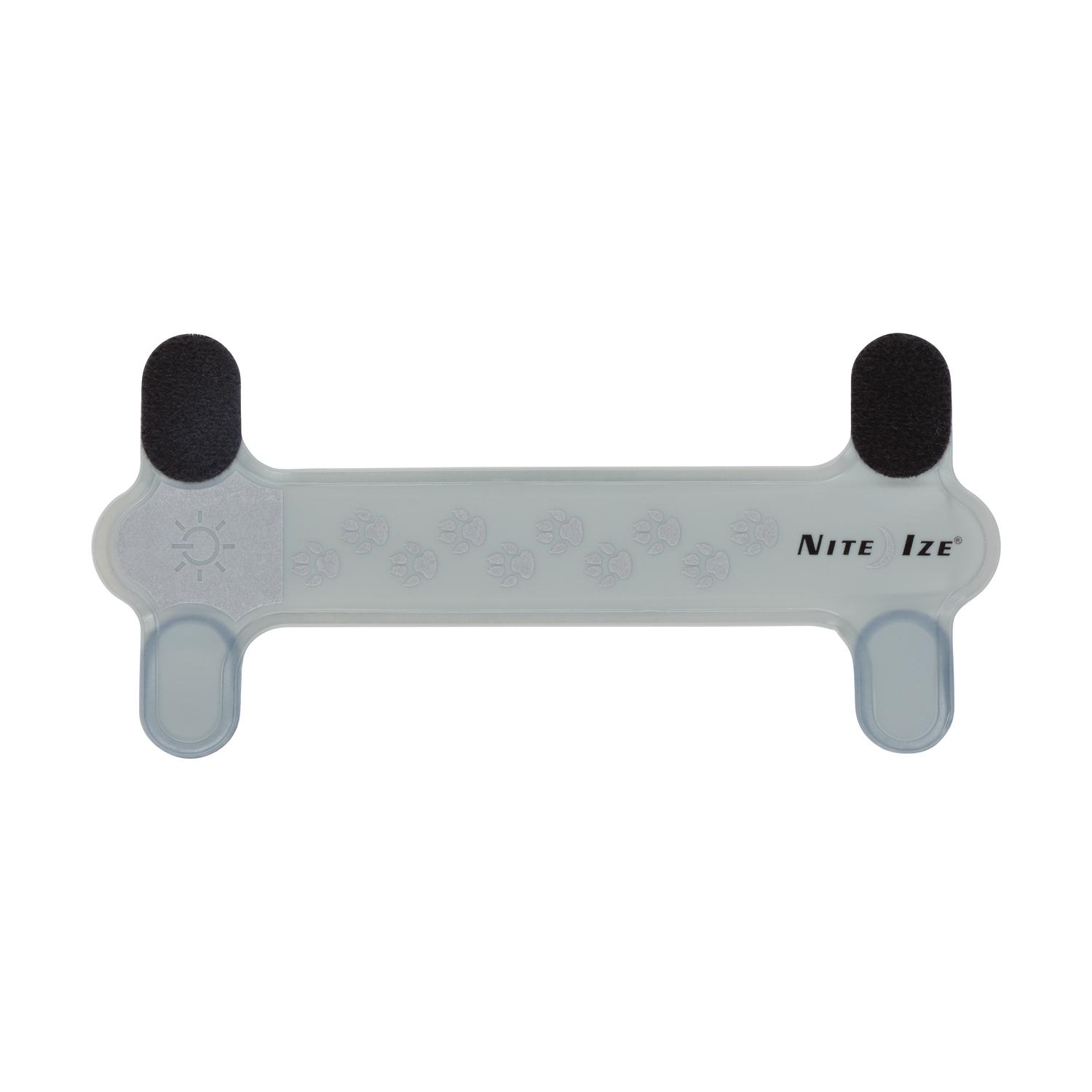 Nite Ize Nite Dawg Gray Plastic Dog Collar Cover