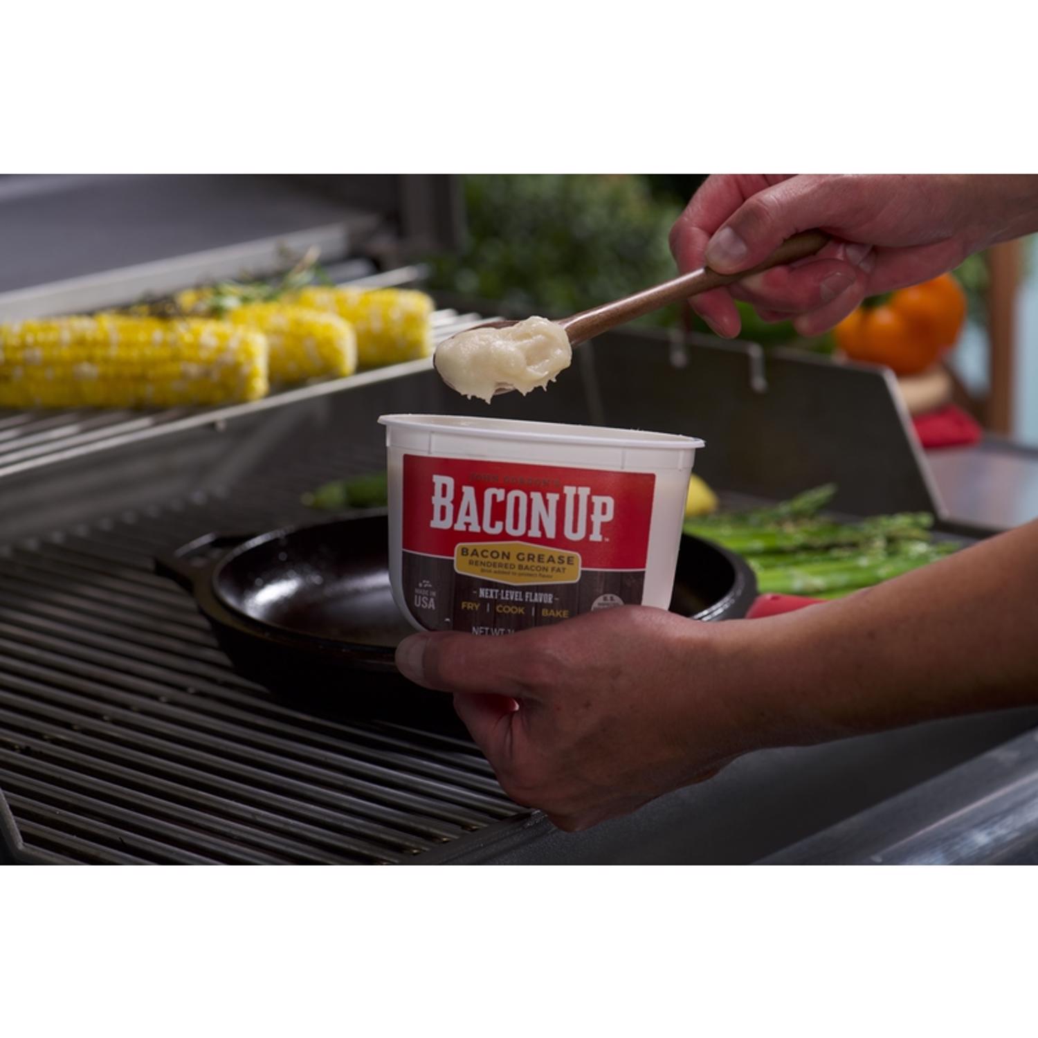 Bacon Up John Gordon's Bacon Grease 14 oz Boxed Stine Home + Yard