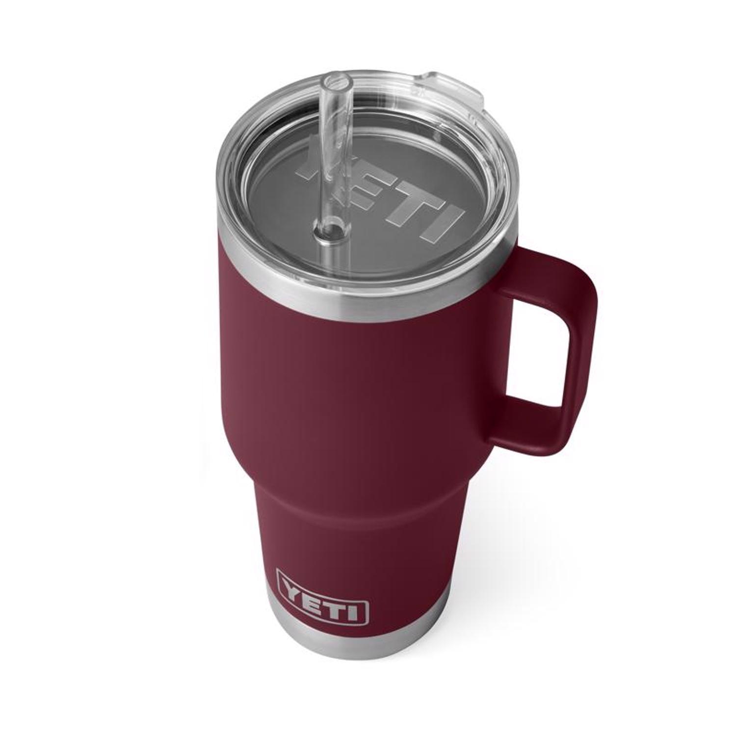 YETI Rambler 35 oz Wild Vine Red BPA Free Straw Mug