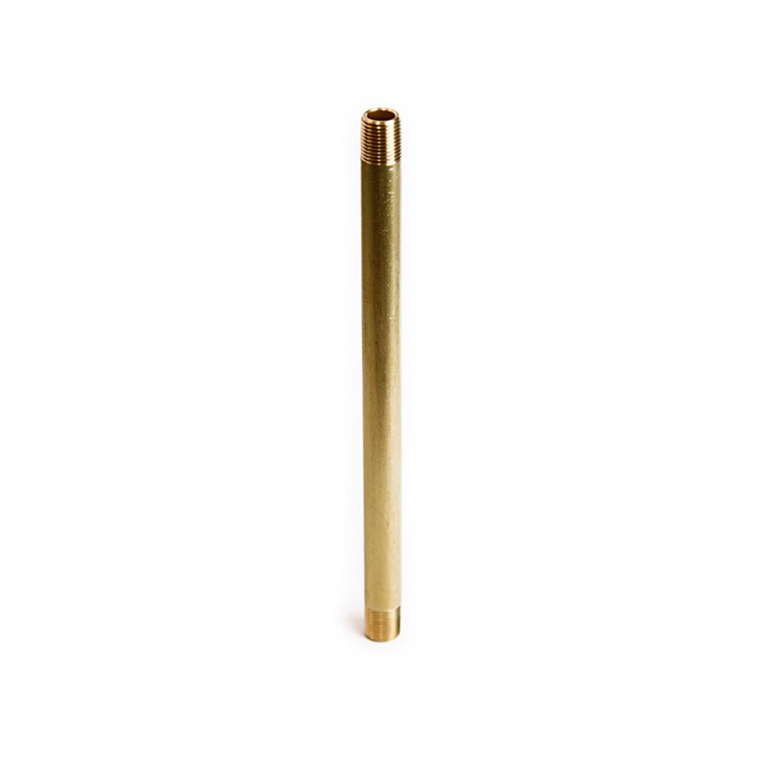 ATC 1/8 in. MPT 1/8 in. D MPT Yellow Brass Nipple 6 in. L