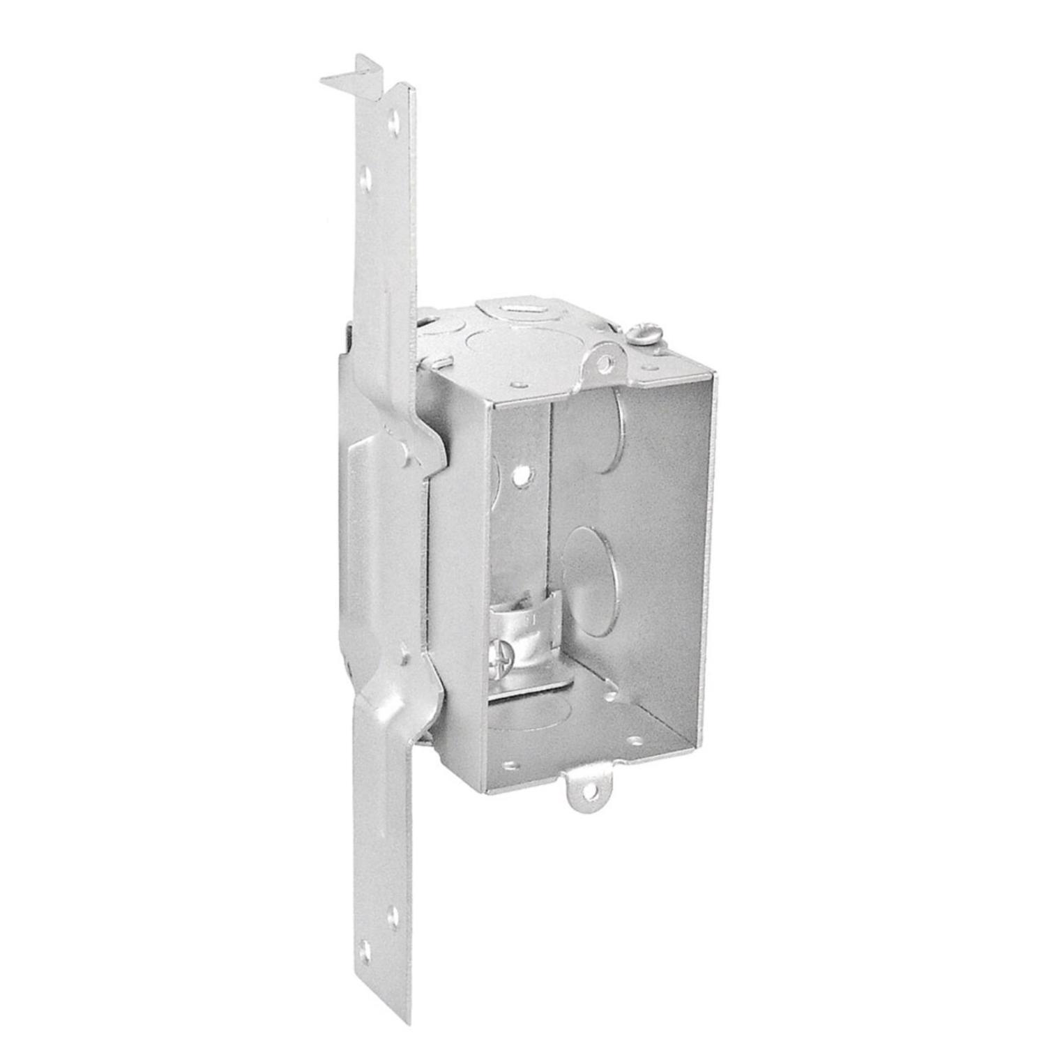 Southwire New and Old Work Rectangle Steel Switch Box