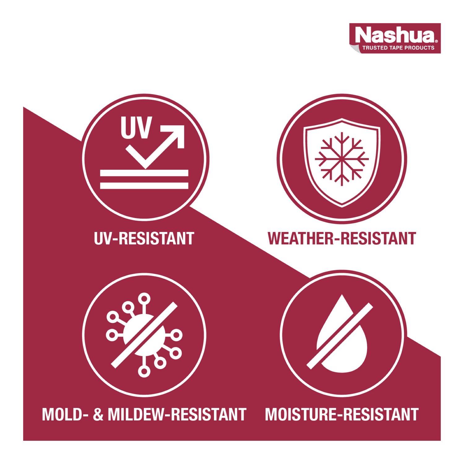 Nashua 1.89 in. W X 50.3 yd L Silver Foil Tape