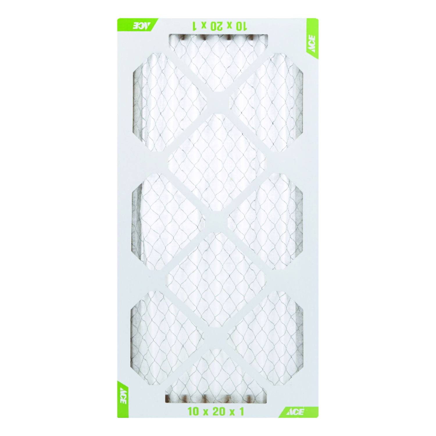 Ace 12 in. W X 20 in. H X 1 in. D Cotton 8 MERV Pleated Air Filter 1 pk