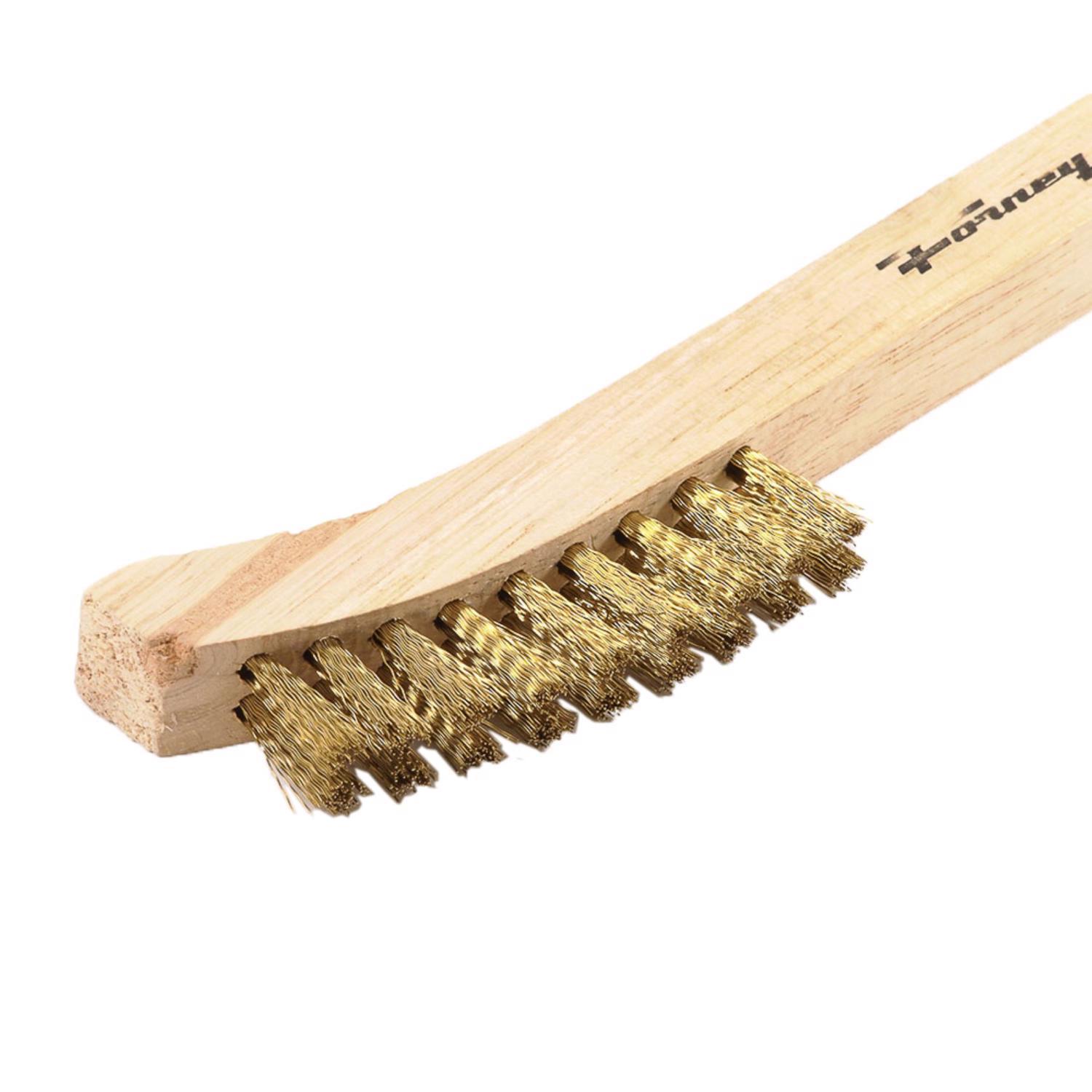 Forney 8-5/8 in. L X 1.5 in. W Scratch Brush Wood 1 pc