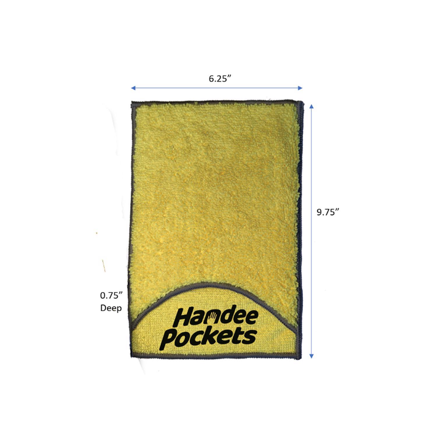 Handee Pockets Microfiber Cleaning Cloth 6.25 in. W X 9.75 in. L 2 pk