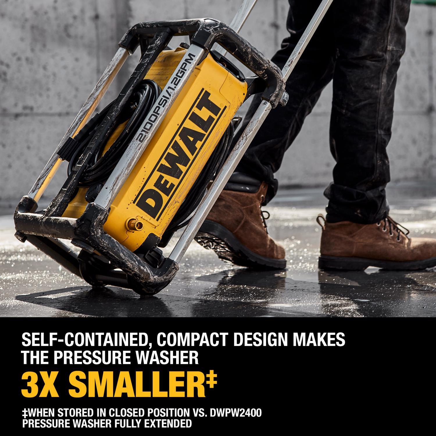 DeWalt DWPW2100 OEM Branded 2100 psi Electric 1.2 gpm Pressure Washer