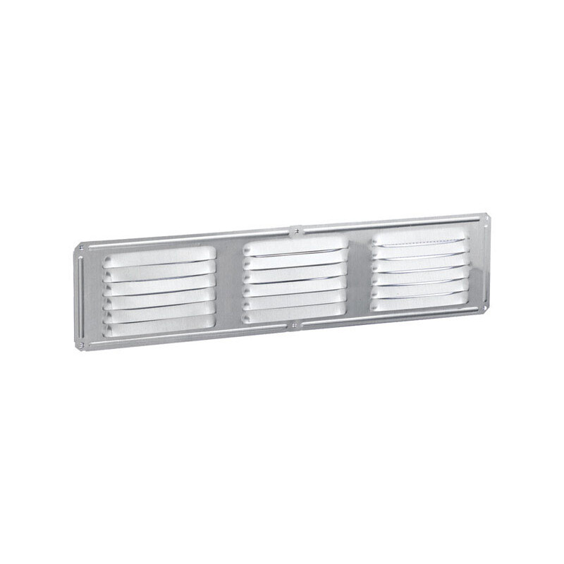 Air Vent Undereave Vent 16in. x 4in. 28 Sq." 15in. x 3in. Aluminum Mill