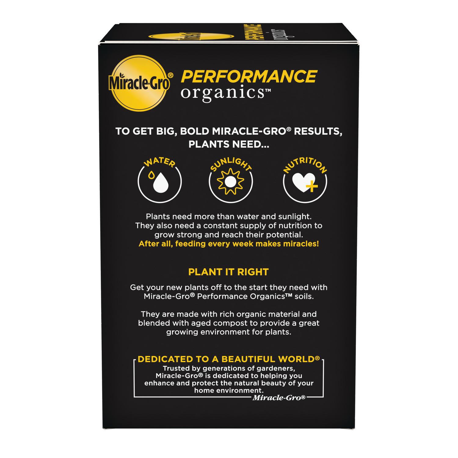 Miracle-Gro Performance Organics Organic Granules Plant Food 1 lb