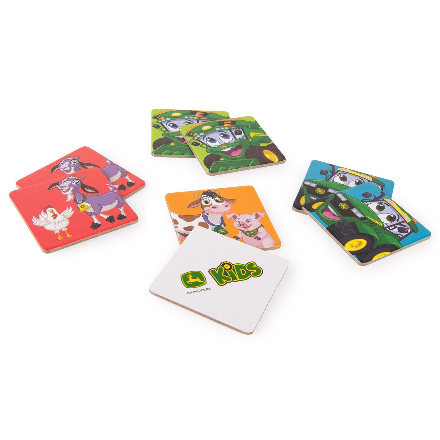 TOMY John Deere Kids Match Game Multicolored 54 pc
