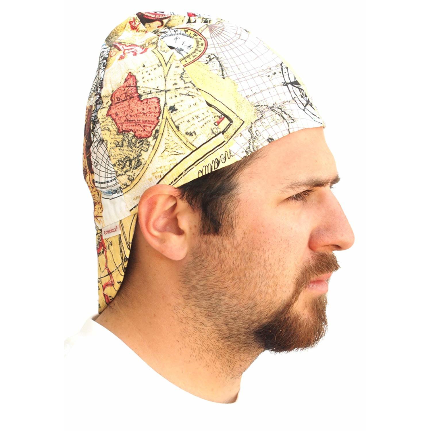 Forney 7.25 in. H X 7.25 in. W Cotton Welding Cap Multicolored 1 pc