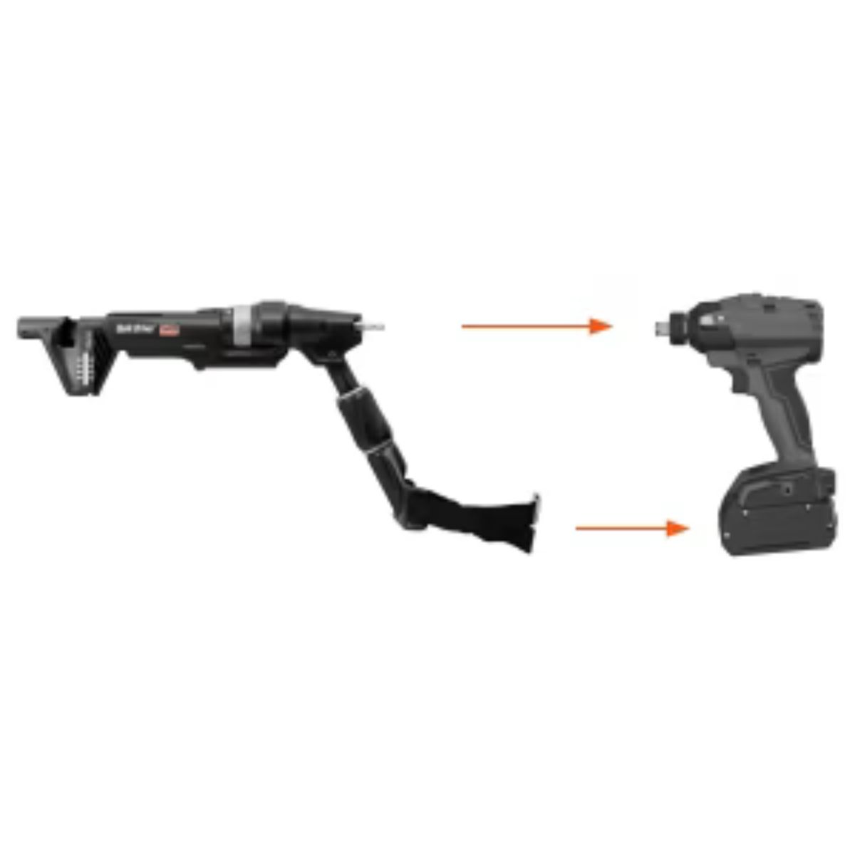QUIK DRIVE BY SIMPSON STRONG TIE Quik Drive Project Pro Impact drill attachment