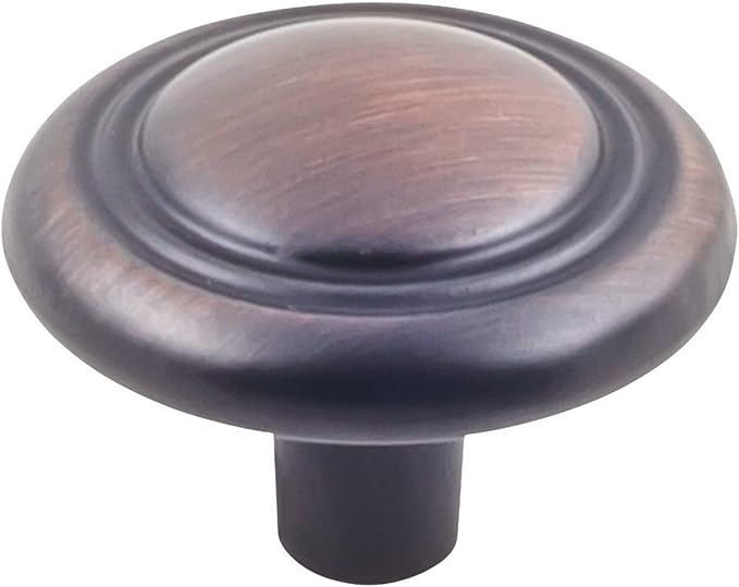 KasaWare  Knob with Stepped Ring, Oil Rubbed Bronze - 10 Pack