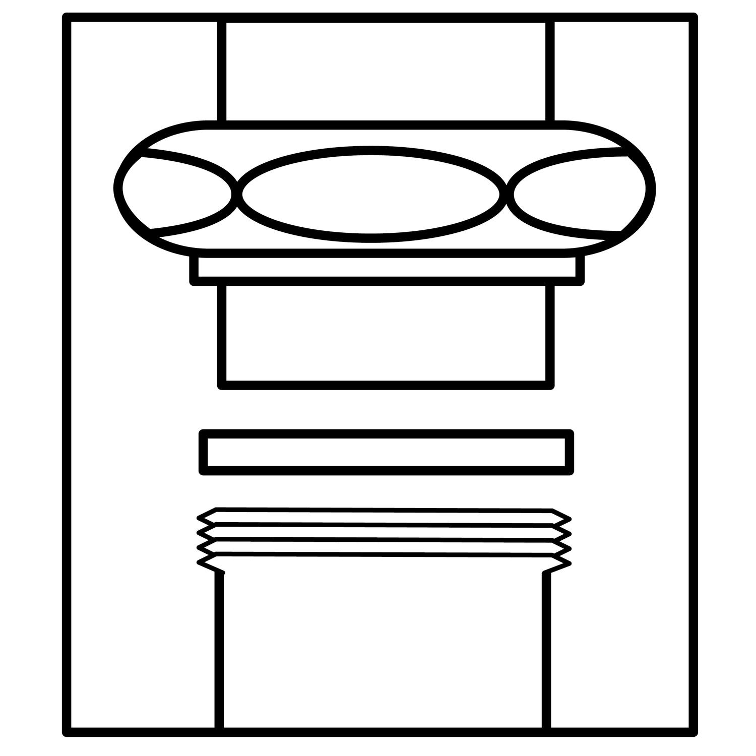 Ace 1-1/4 in. D Chrome Chrome Slip Joint Nut and Washer 1 pk