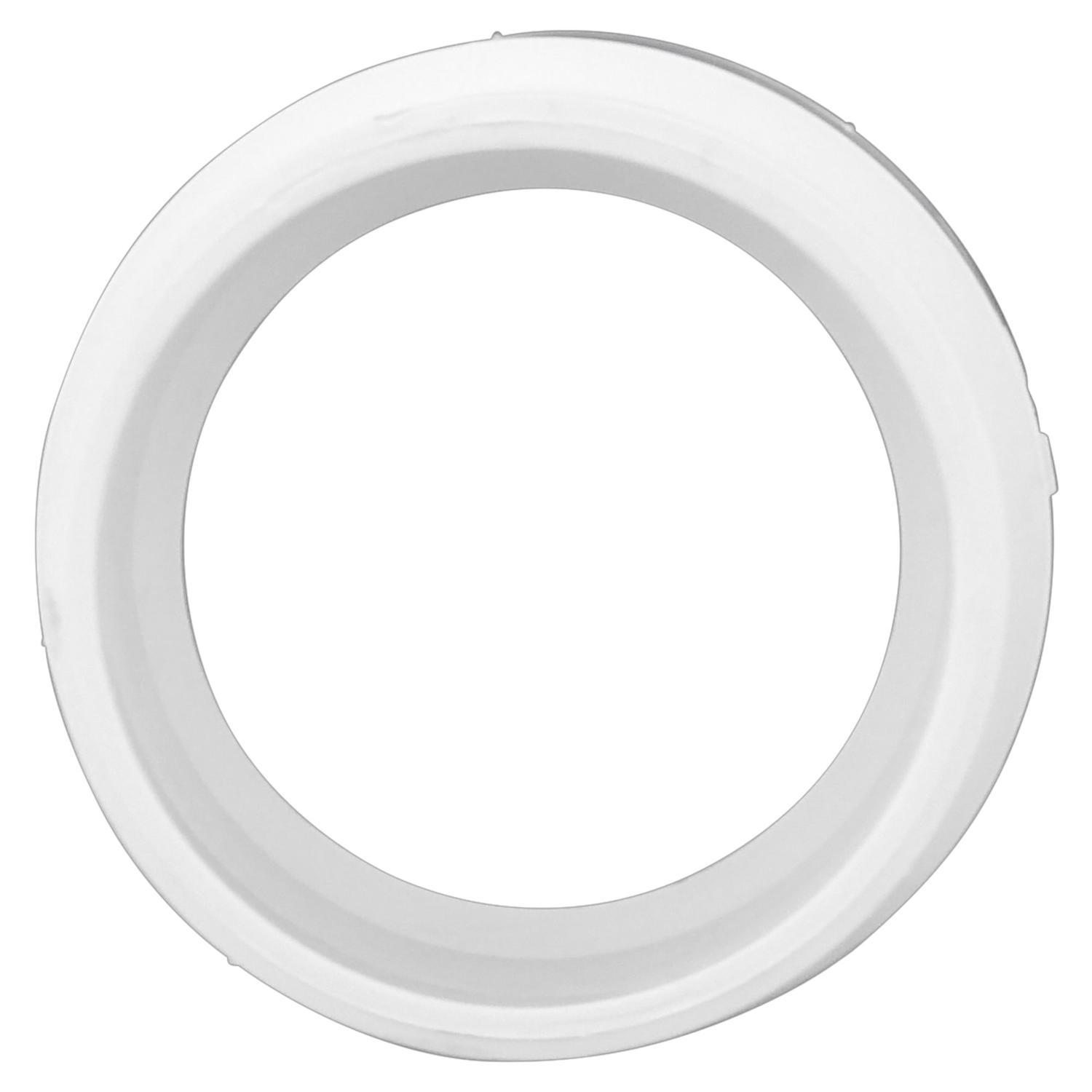 Charlotte Pipe Schedule 40 3 in. Hub X 3 in. D Hub PVC Pipe Adapter 1 pk