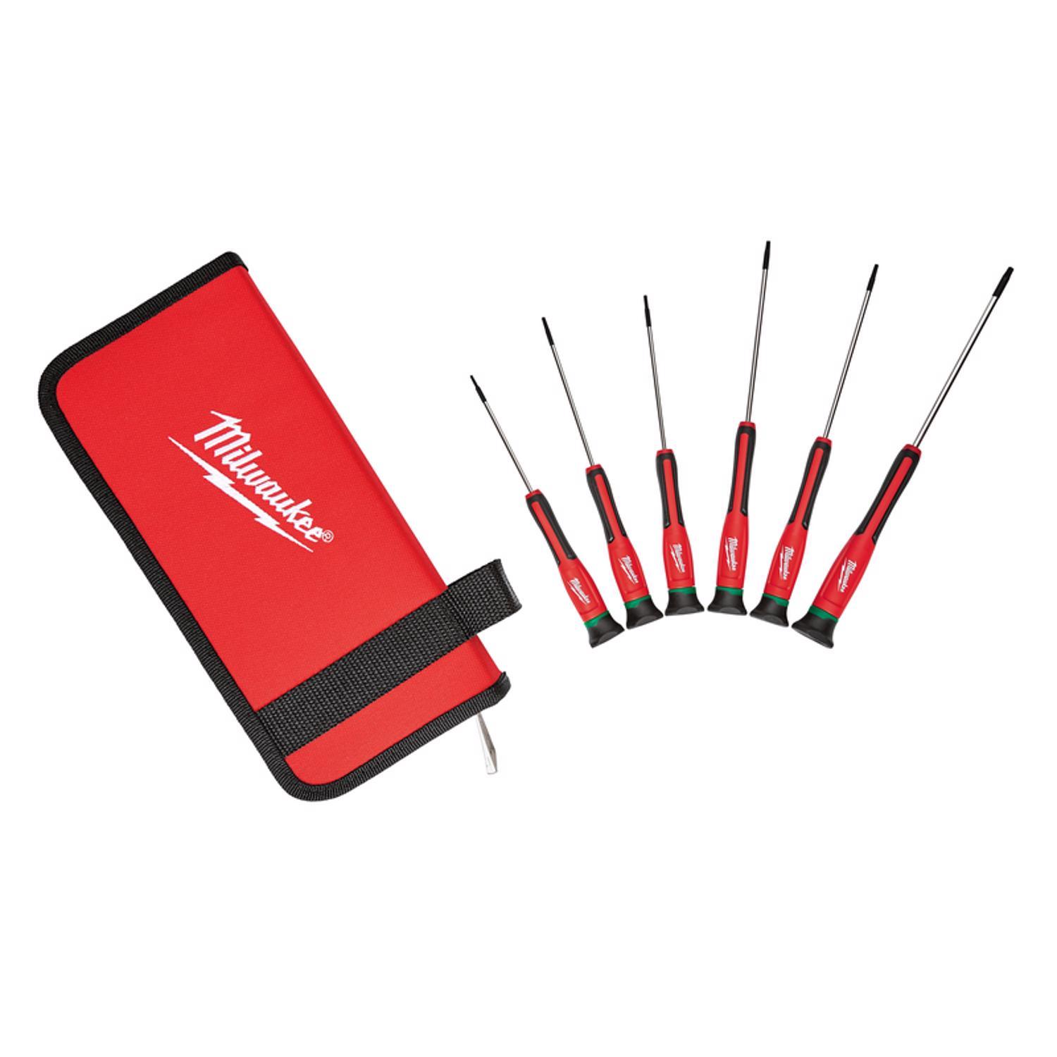 Milwaukee Torx Multi-Bit Precision Screwdriver 6 in. 6 pc