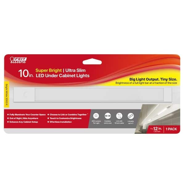 Feit Electric Integrated LED Linkable Under Cabinet Light 10"