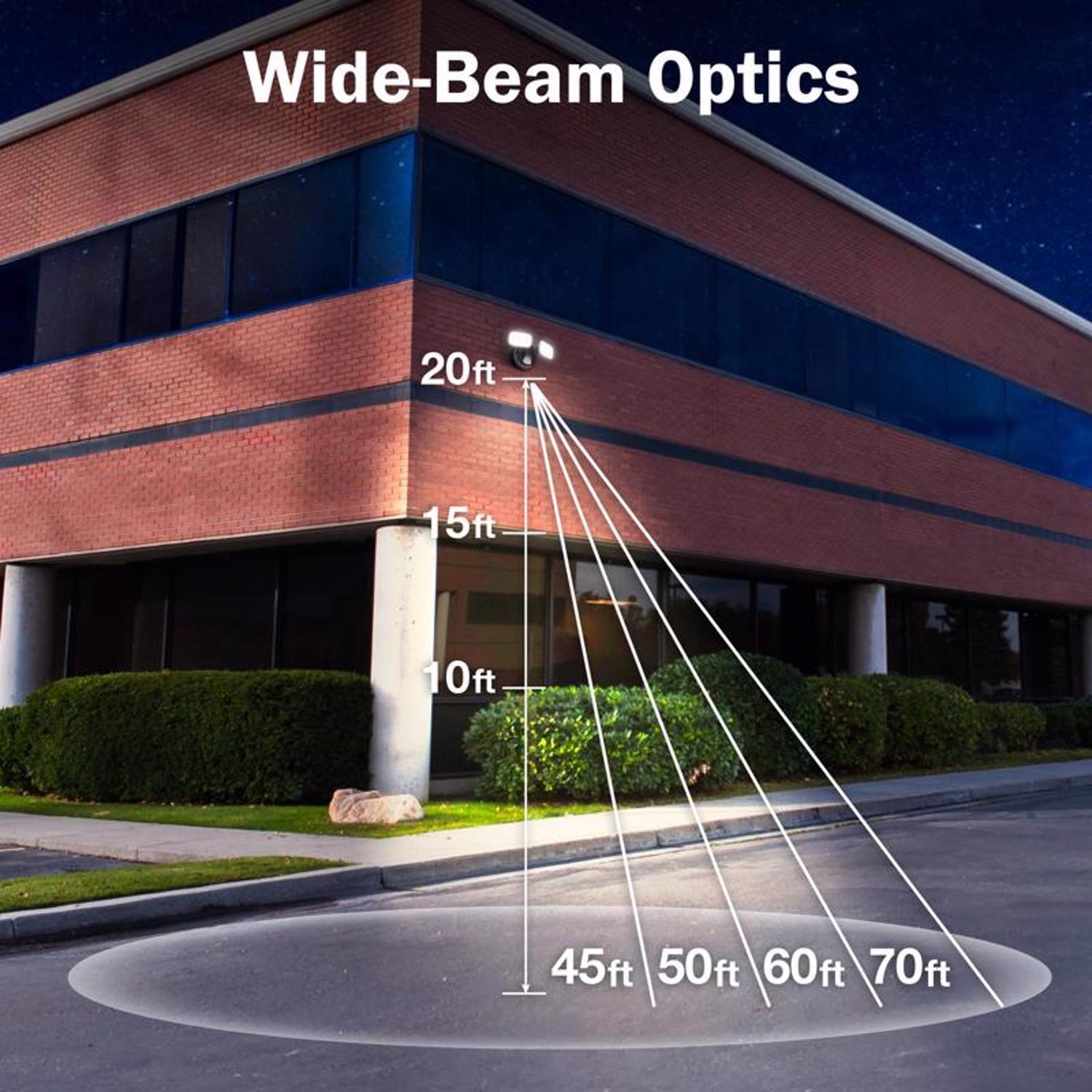 Feit LED Switch Hardwired LED Bronze Security Floodlight