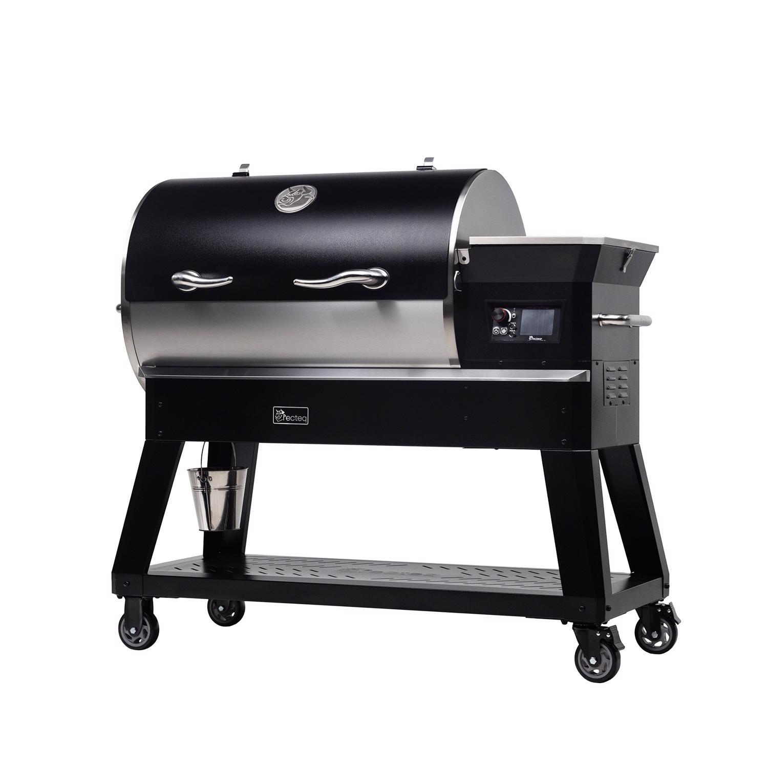 Recteq Backyard Beast 1200 Wood Pellet WiFi Grill and Smoker Black/Silver
