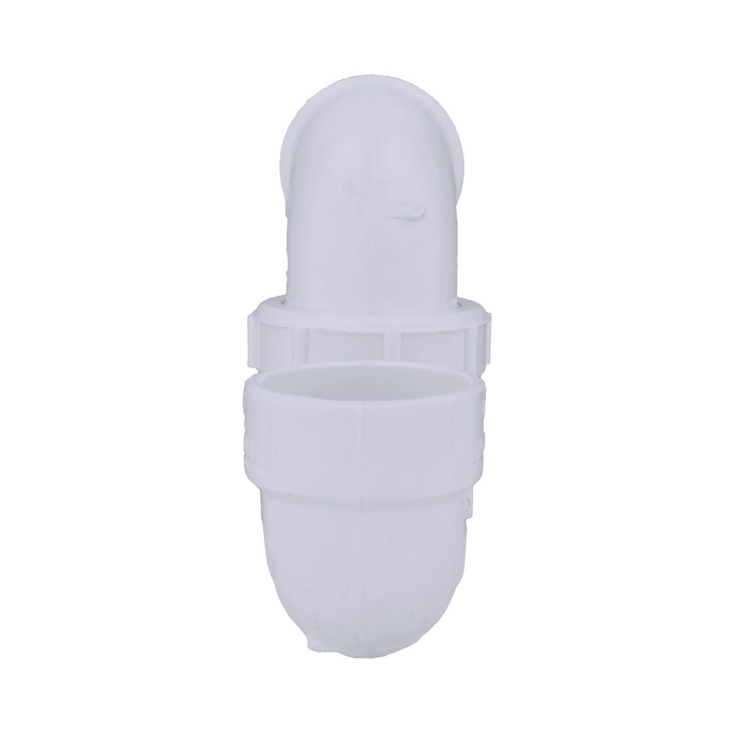 Charlotte Pipe Schedule 40 1-1/2 in. Hub X 1-1/2 in. D Hub PVC P-Trap with Union 1 pk