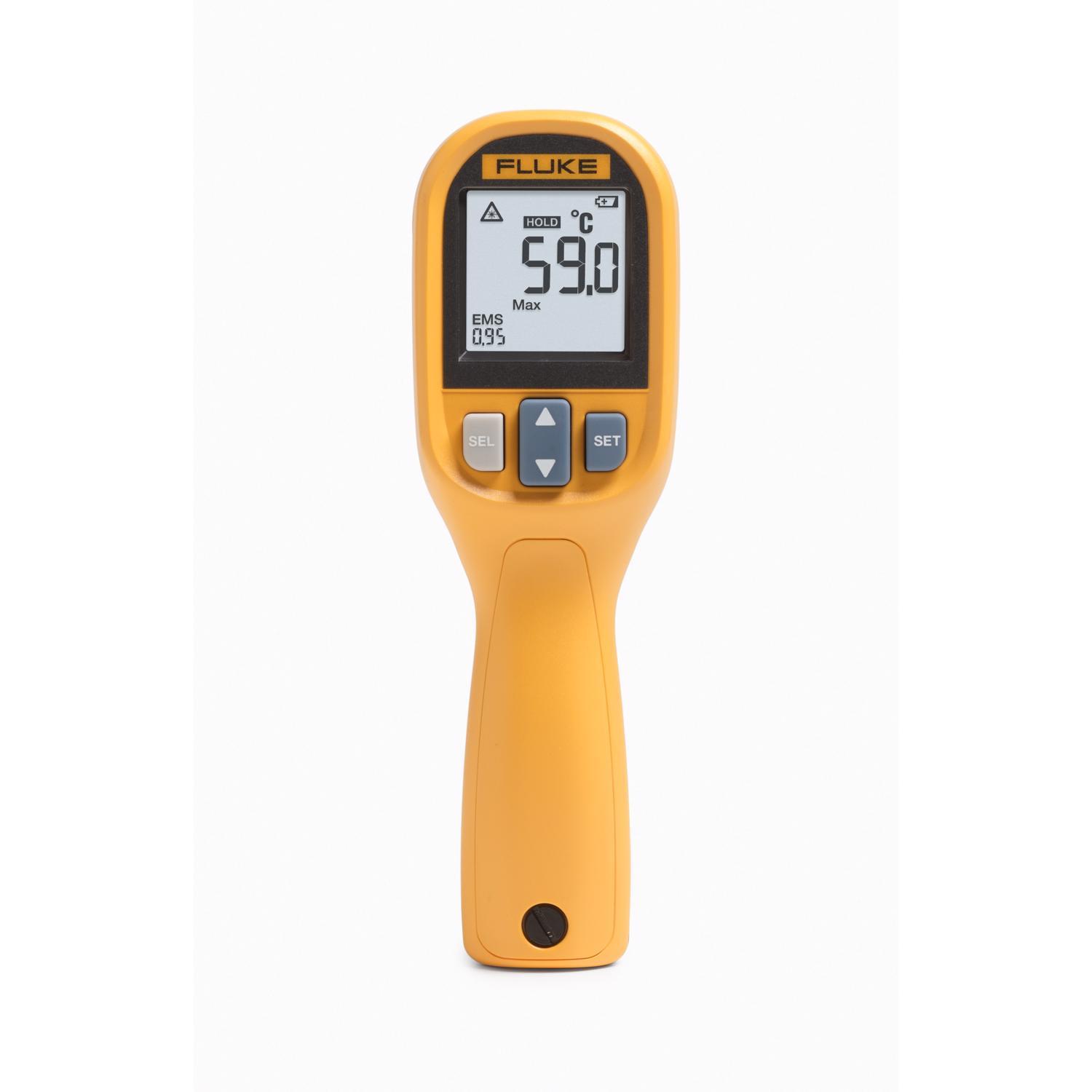 Fluke 662 deg Infrared Thermometer 6.14 in. L X 2 in. W Yellow