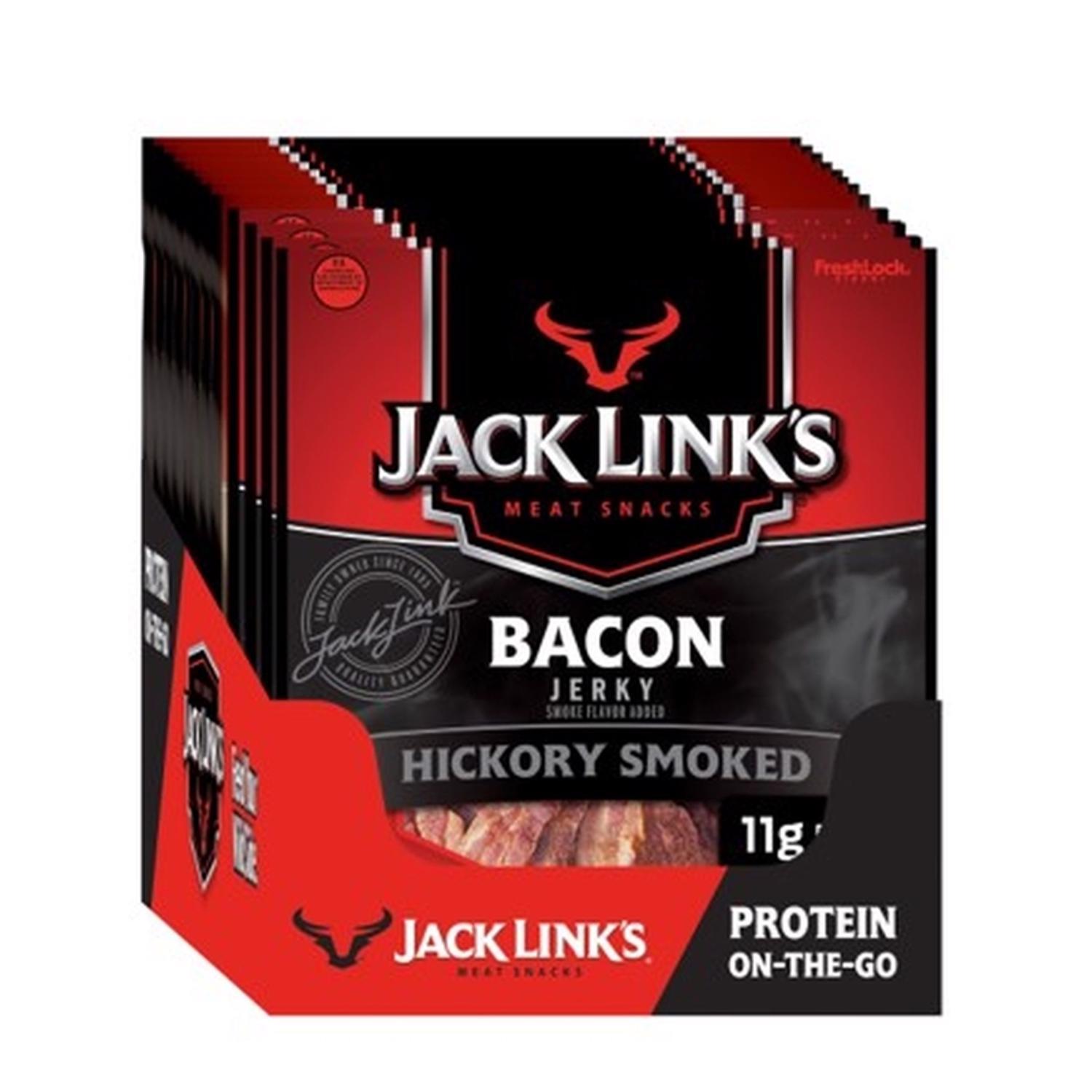 Jack Link's Hickory Smoked Bacon Jerky 2.5 Oz Pegged