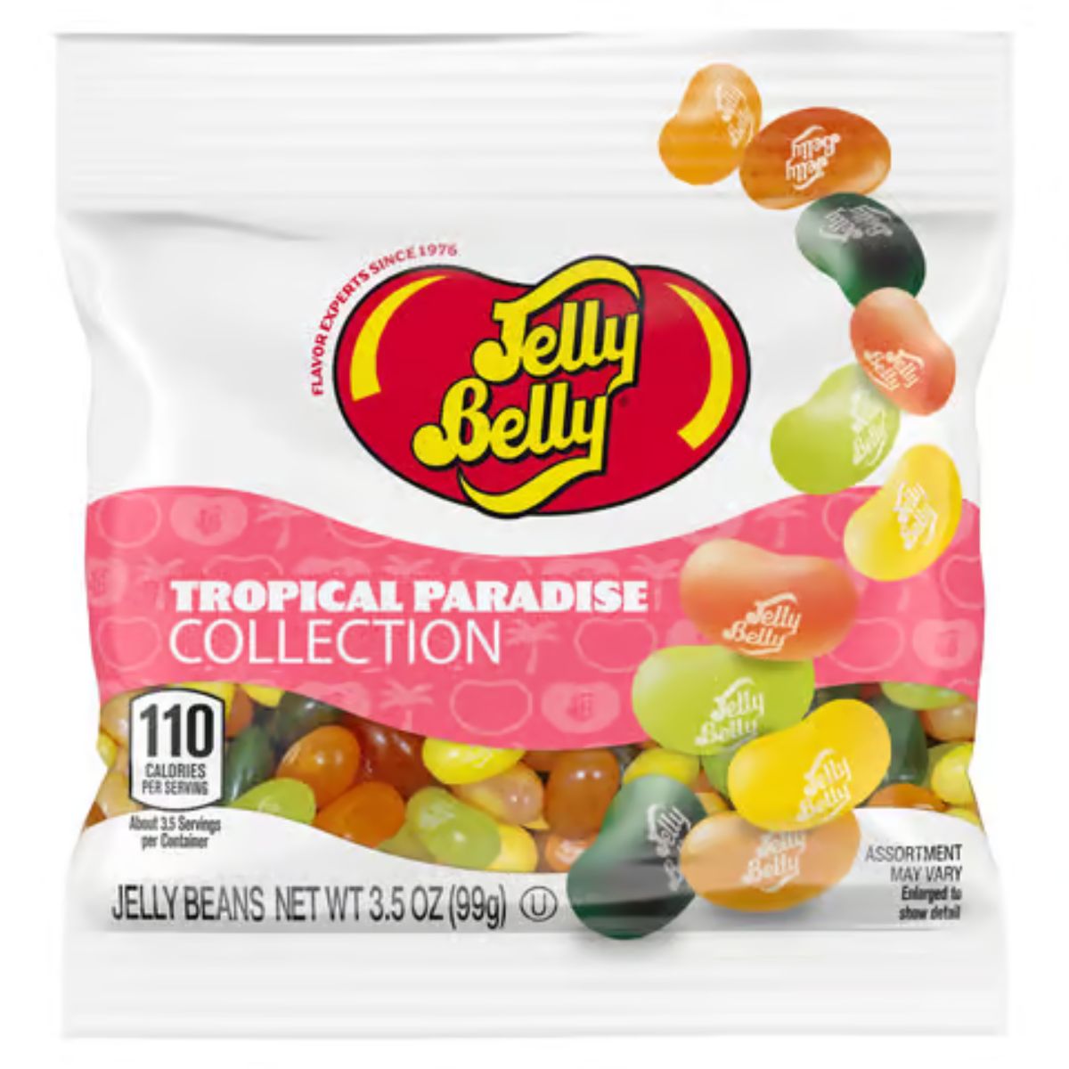 Jelly Belly Tropical Paradise Jelly Beans 3.5 oz.