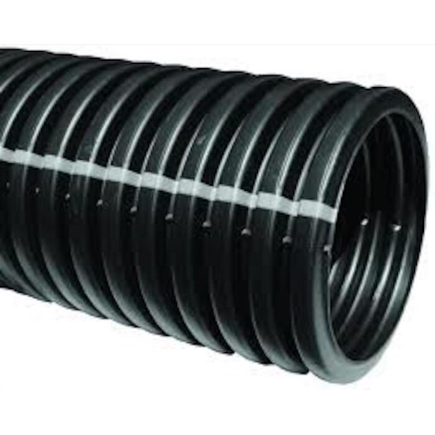 Advanced Drainage Systems 4 in. D X 100 ft. L Polyethylene Corrugated Drainage Tubing