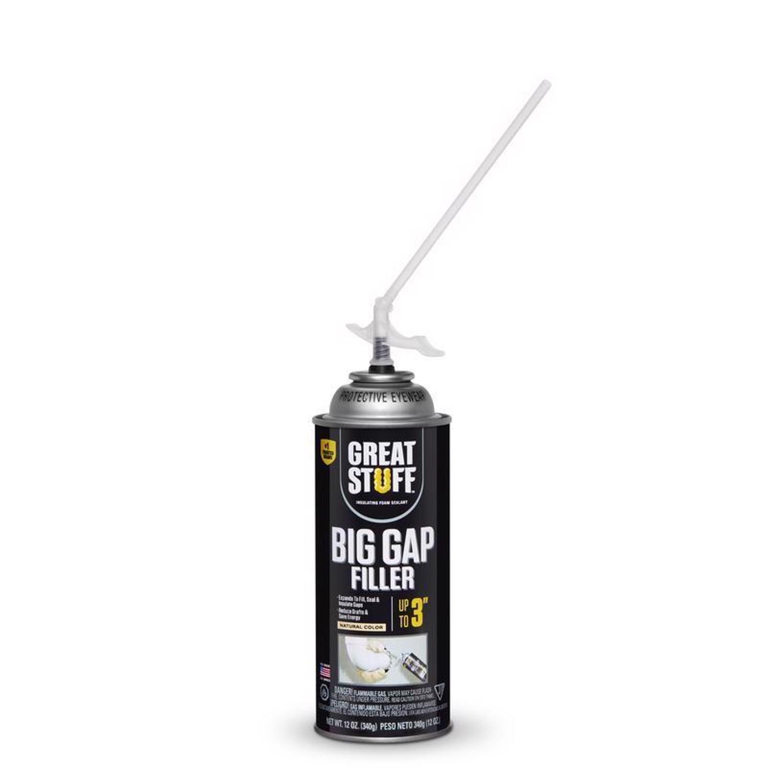 Great Stuff Big Gaps Ivory Polyurethane Insulating Foam Sealant 12 oz